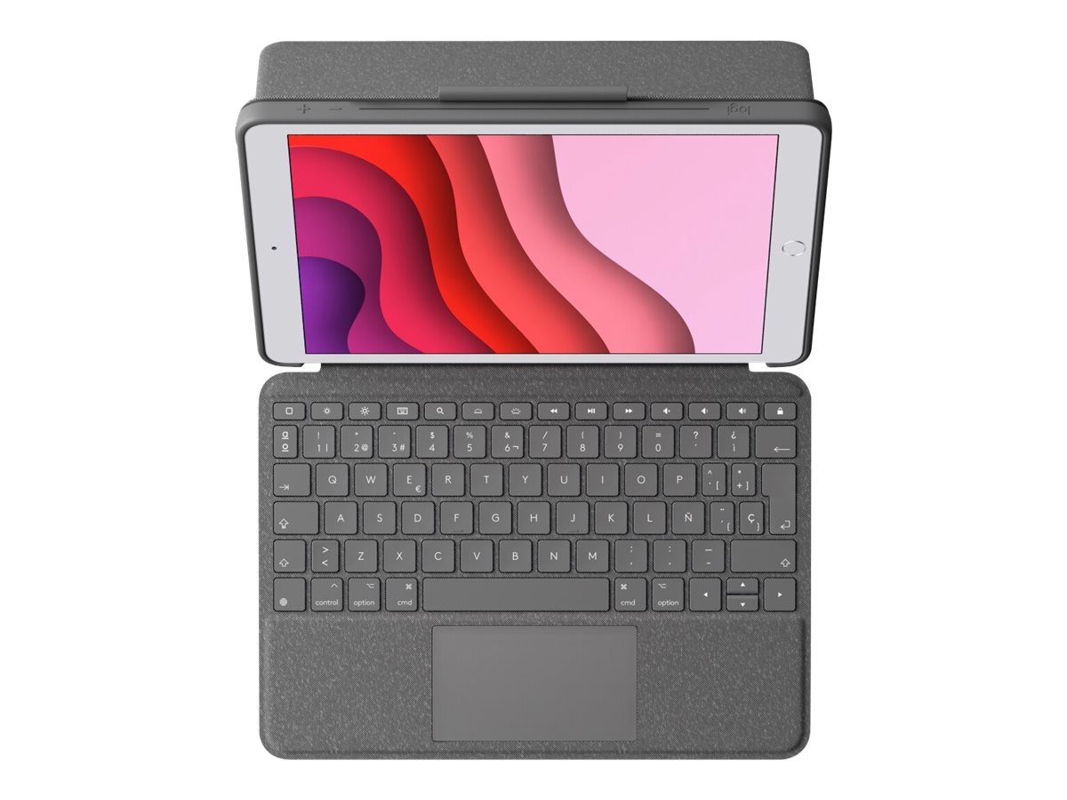 Logitech Bluetooth Combo Touch iPad 10.Gen. grau