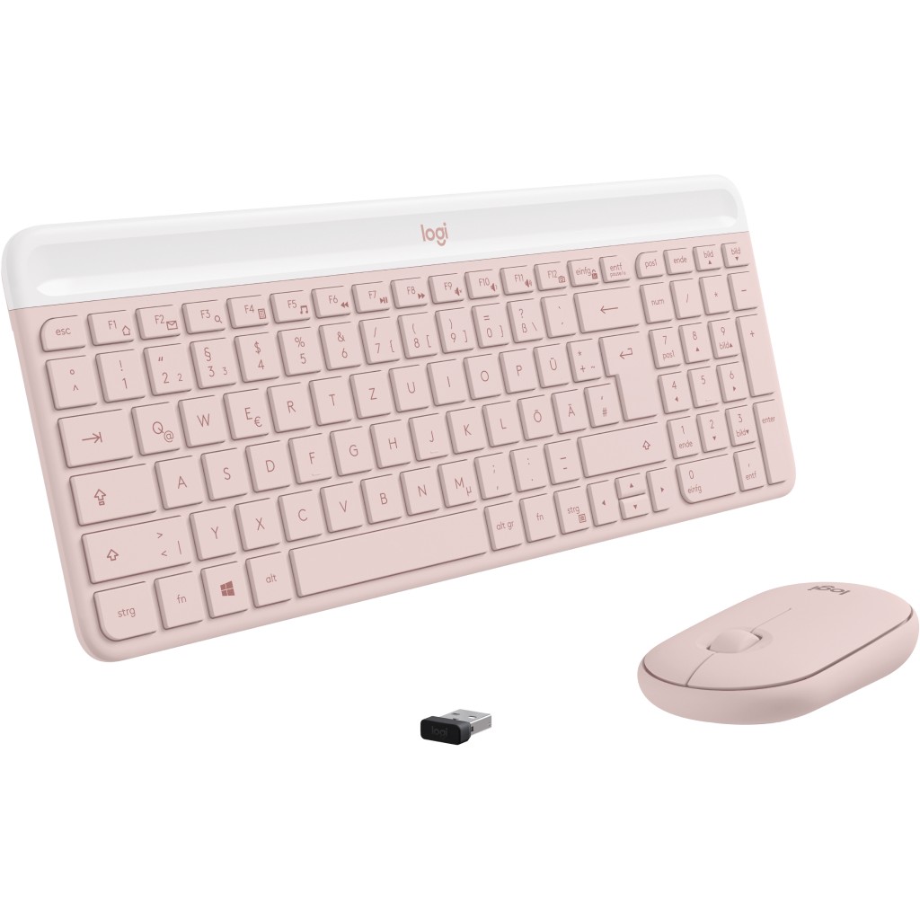LOGI MK470 Slim Combo - ROSE - (DE)