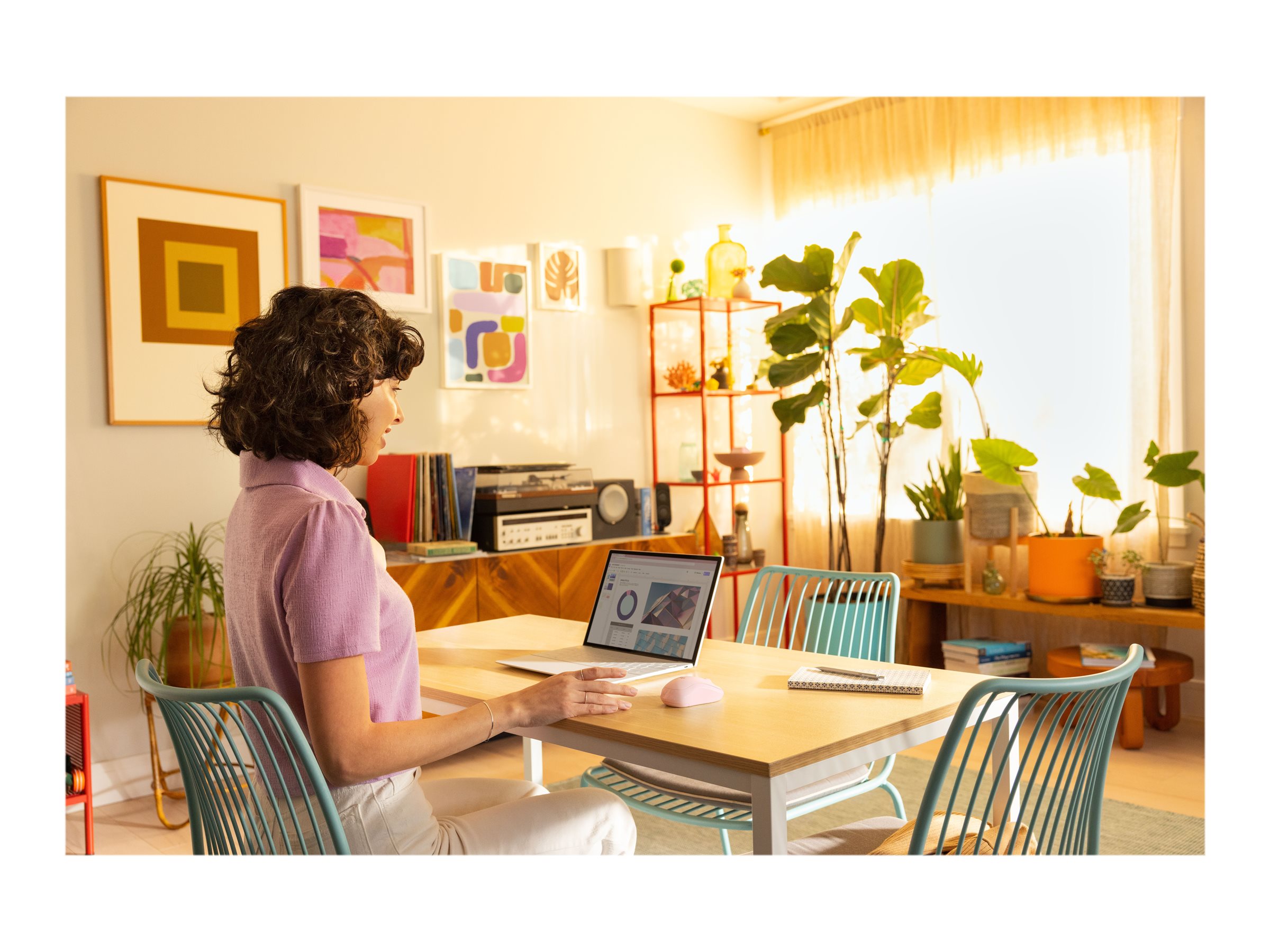 LOGI M240 Silent Bluetooth Mouse - ROSE