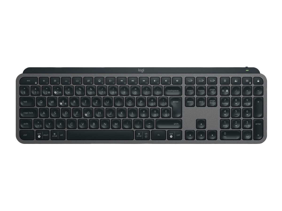 LOGI MX Keys S - GRAPHITE - (DE) - BT