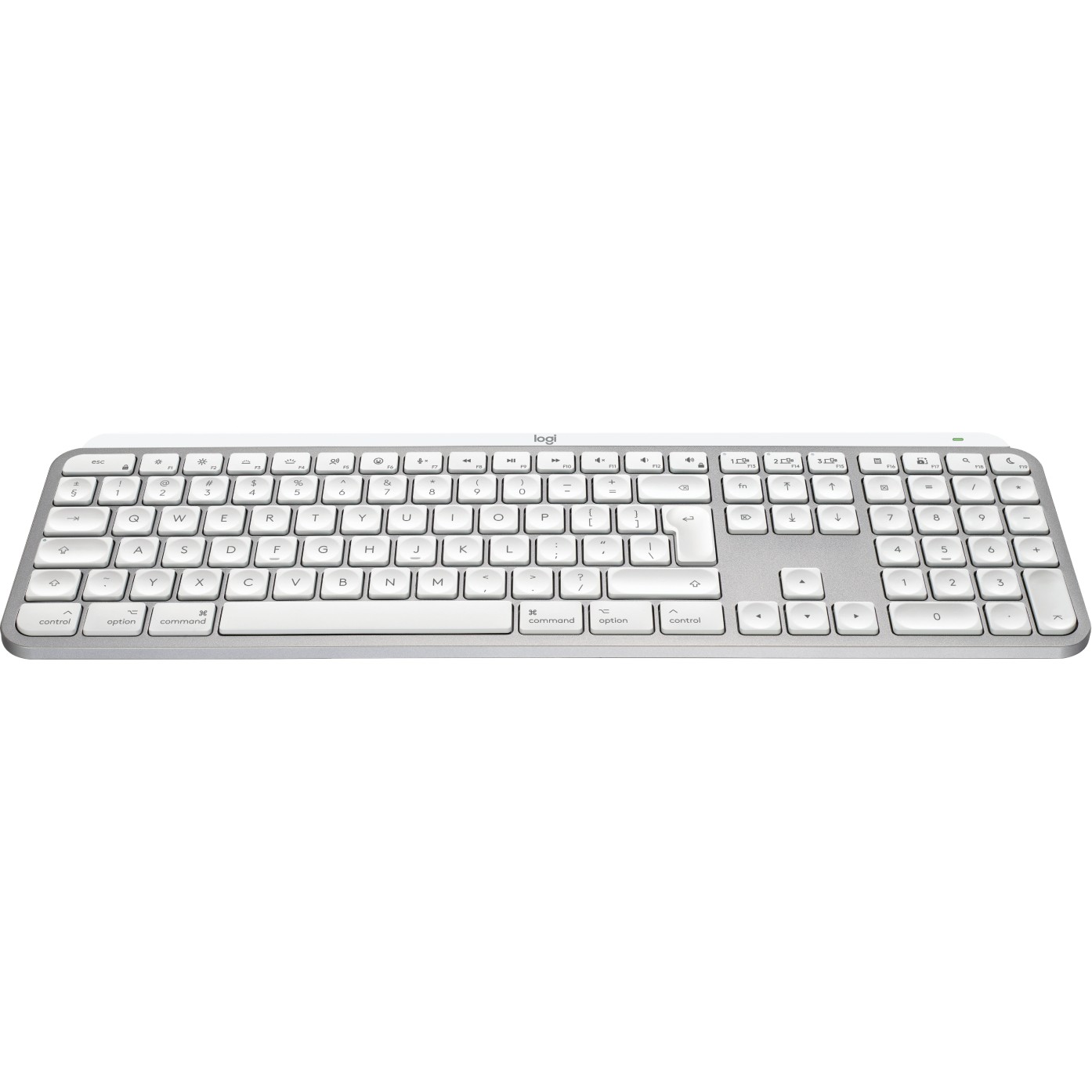 LOGI MX Keys S for Mac - Pale Grey (US)