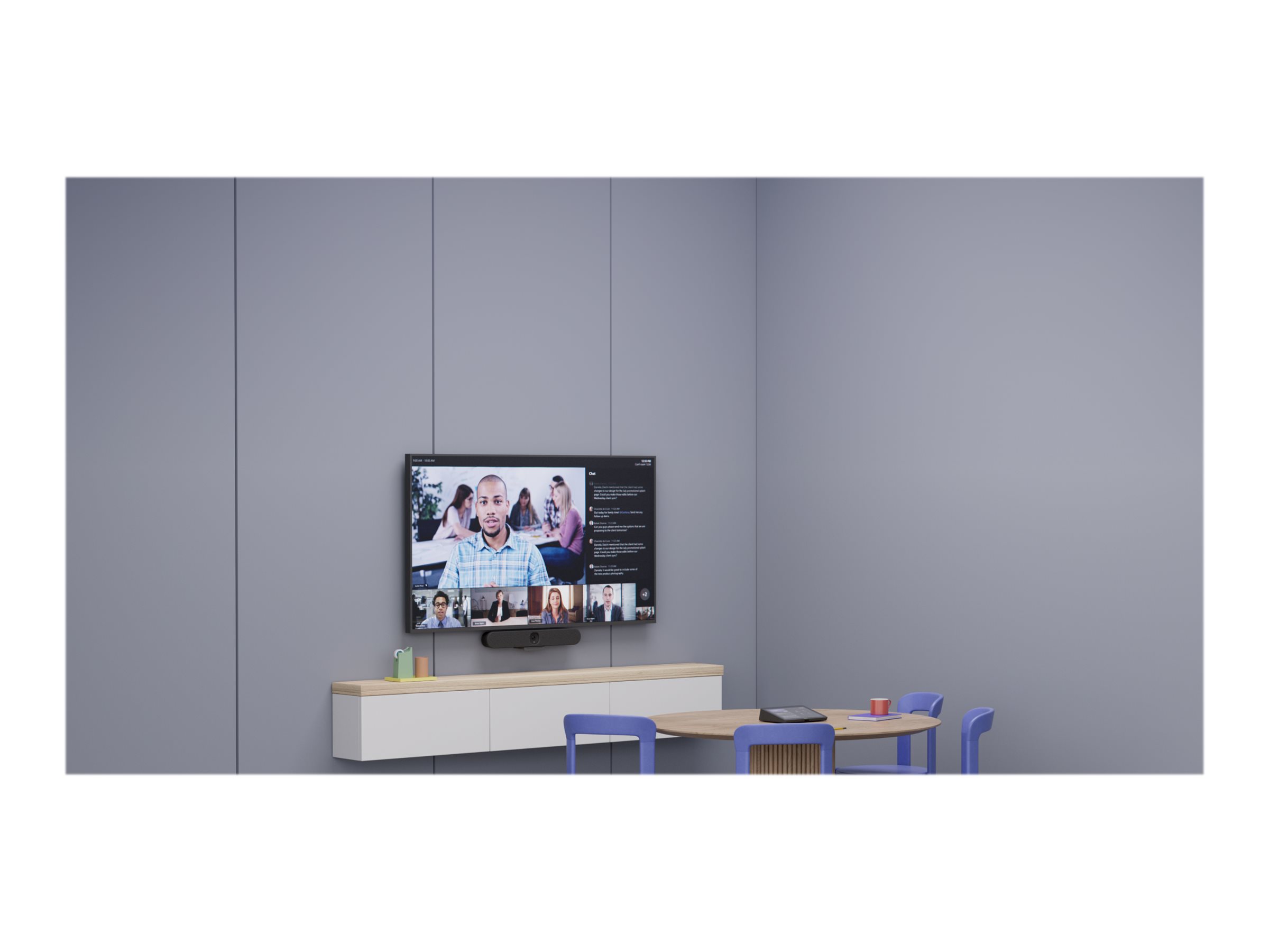 LOGI WEBCAM Rally Bar Huddle GRAPH PLUGG