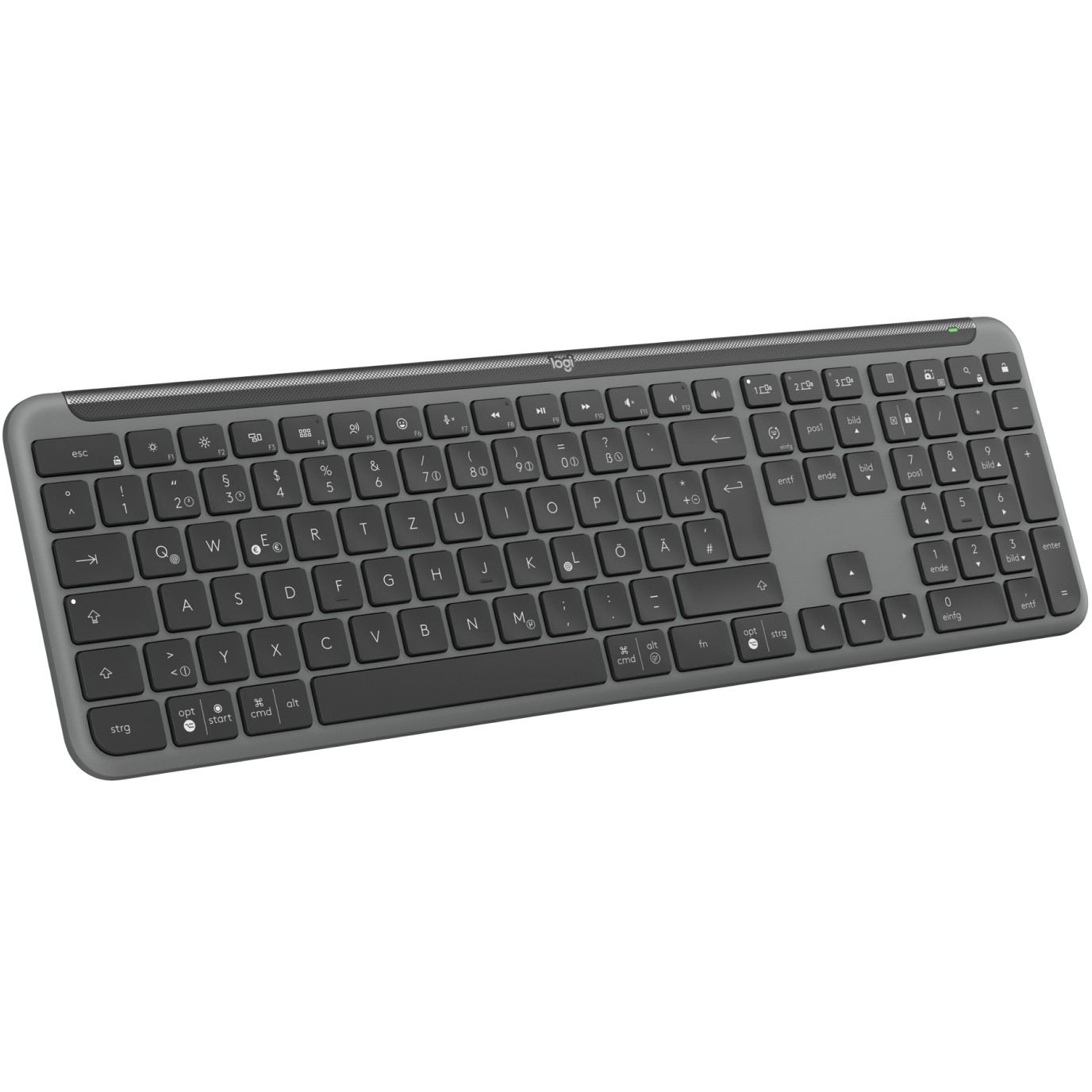 Logitech Wireless Keyboard K950 Signature Slim graphite