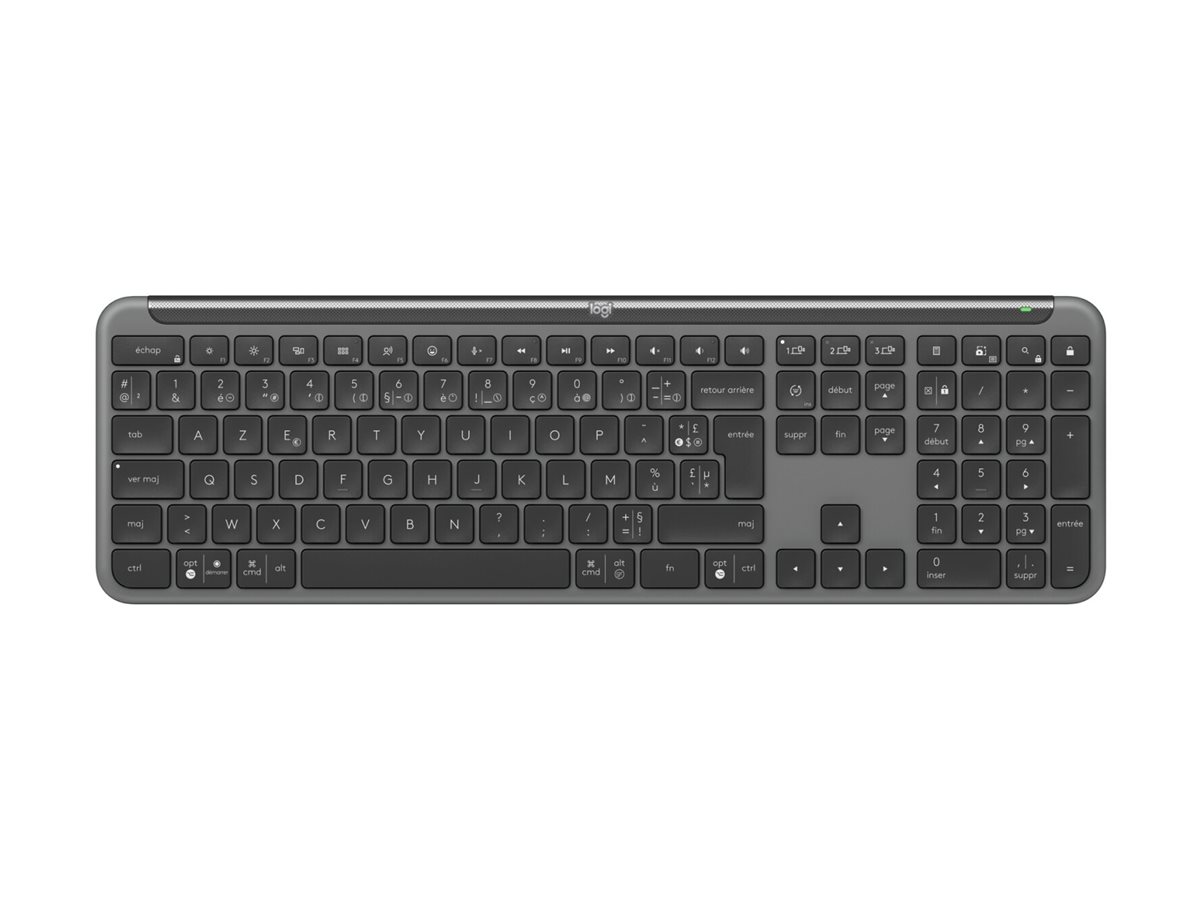 Logitech MK950 Signature for Business Tastatur Maus enthalten Büro RF Wireless + Bluetooth QWERTZ Deutsch Graphit