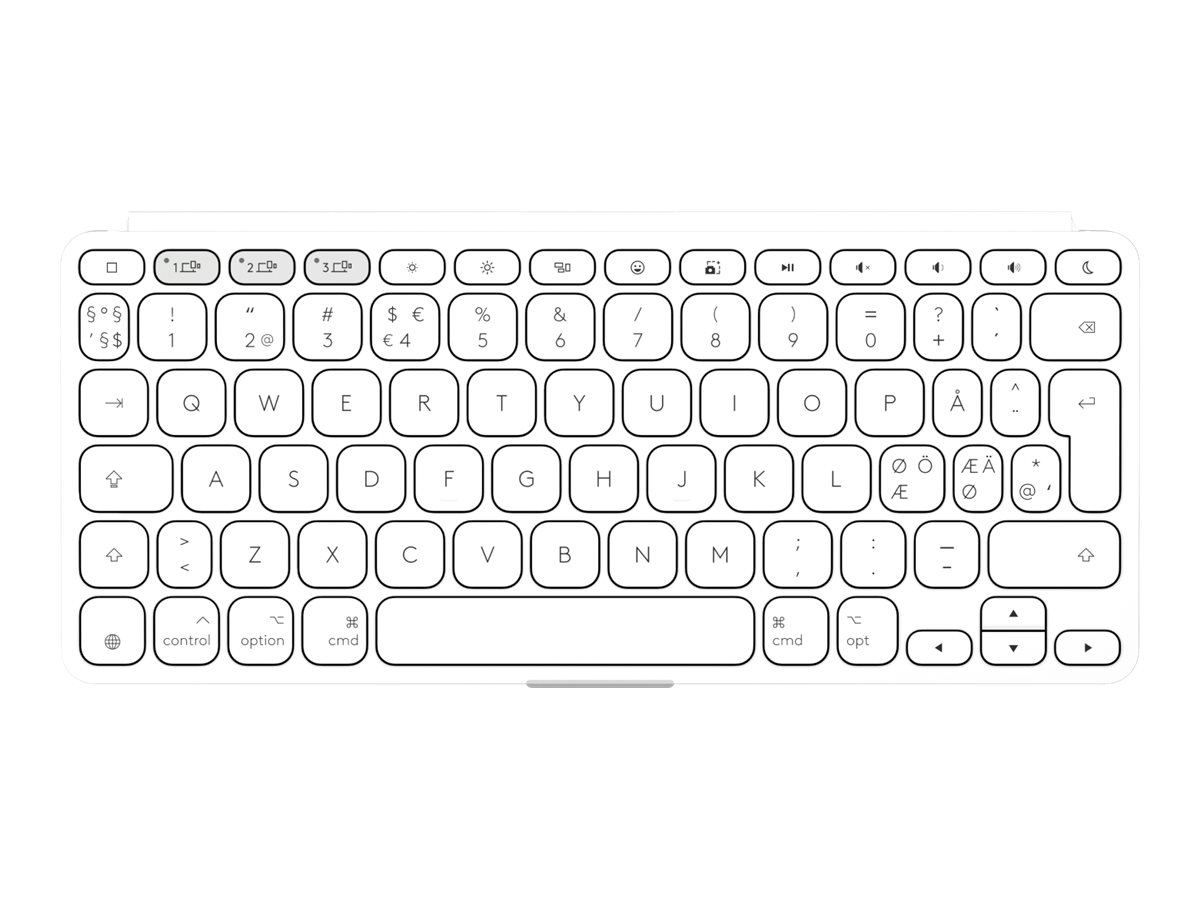LOGI Keys-To-Go 2 - Pale Grey (PAN)