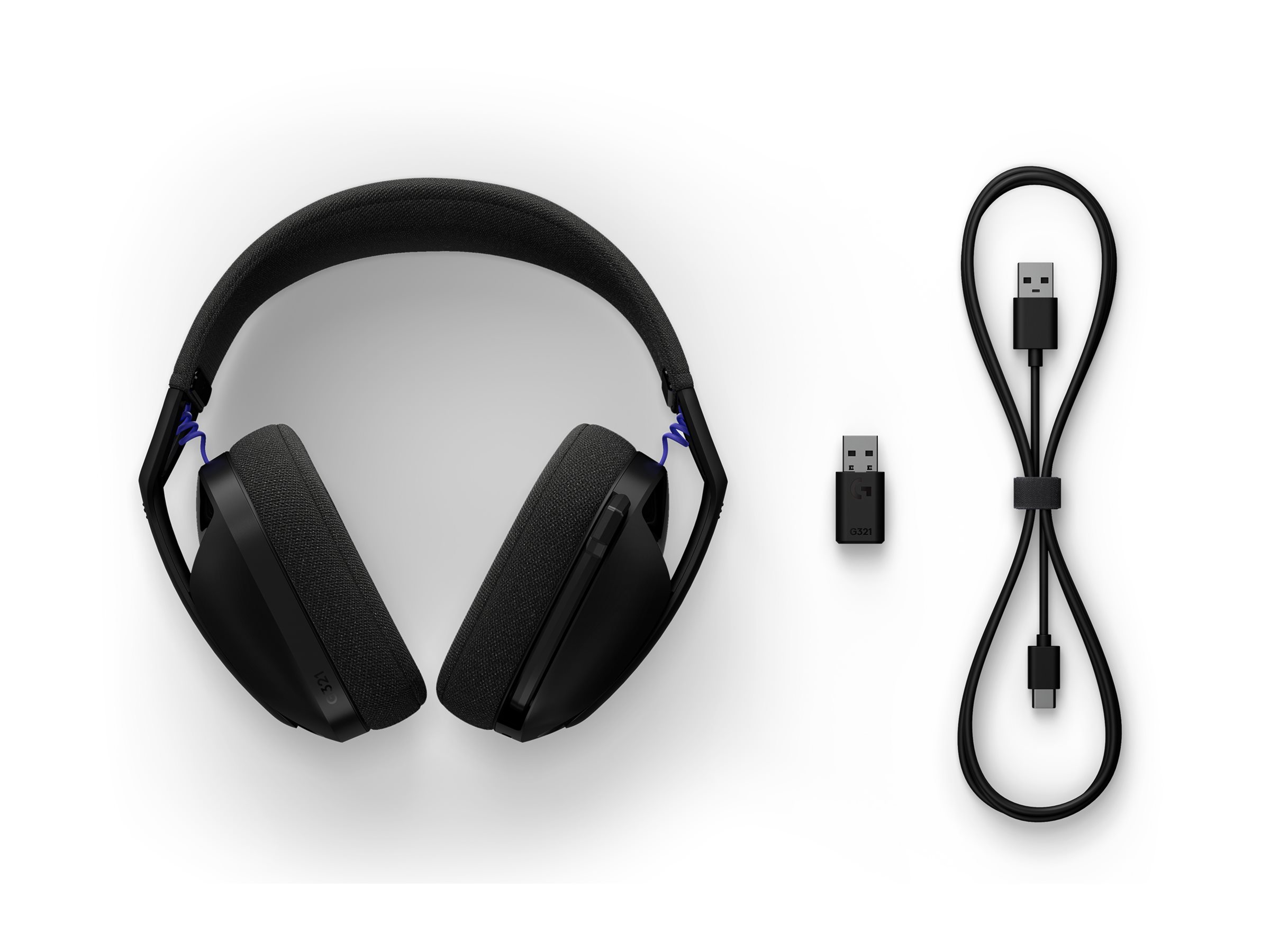 LOGI G321 Wired Gaming Headset Black