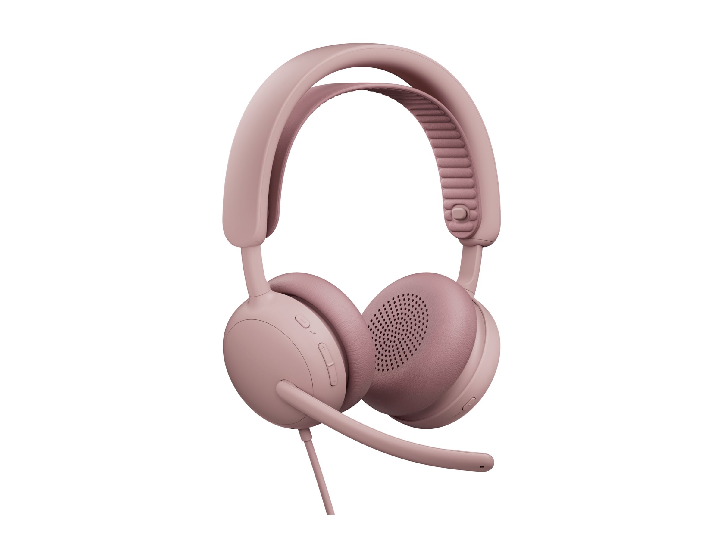 LOGI Zone Wired 2 Headset - Rose
