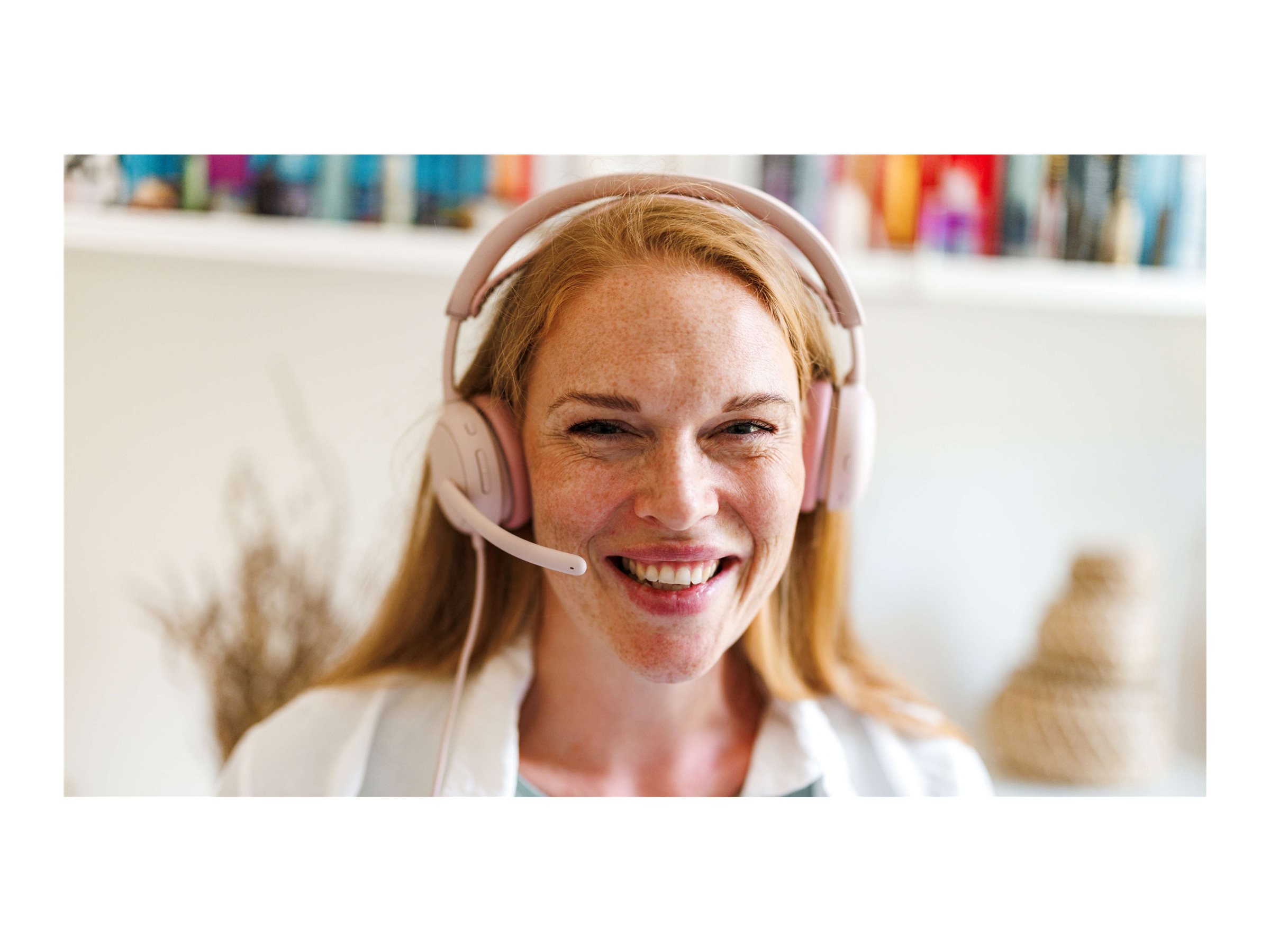 LOGI Zone Wired 2 Headset - Rose