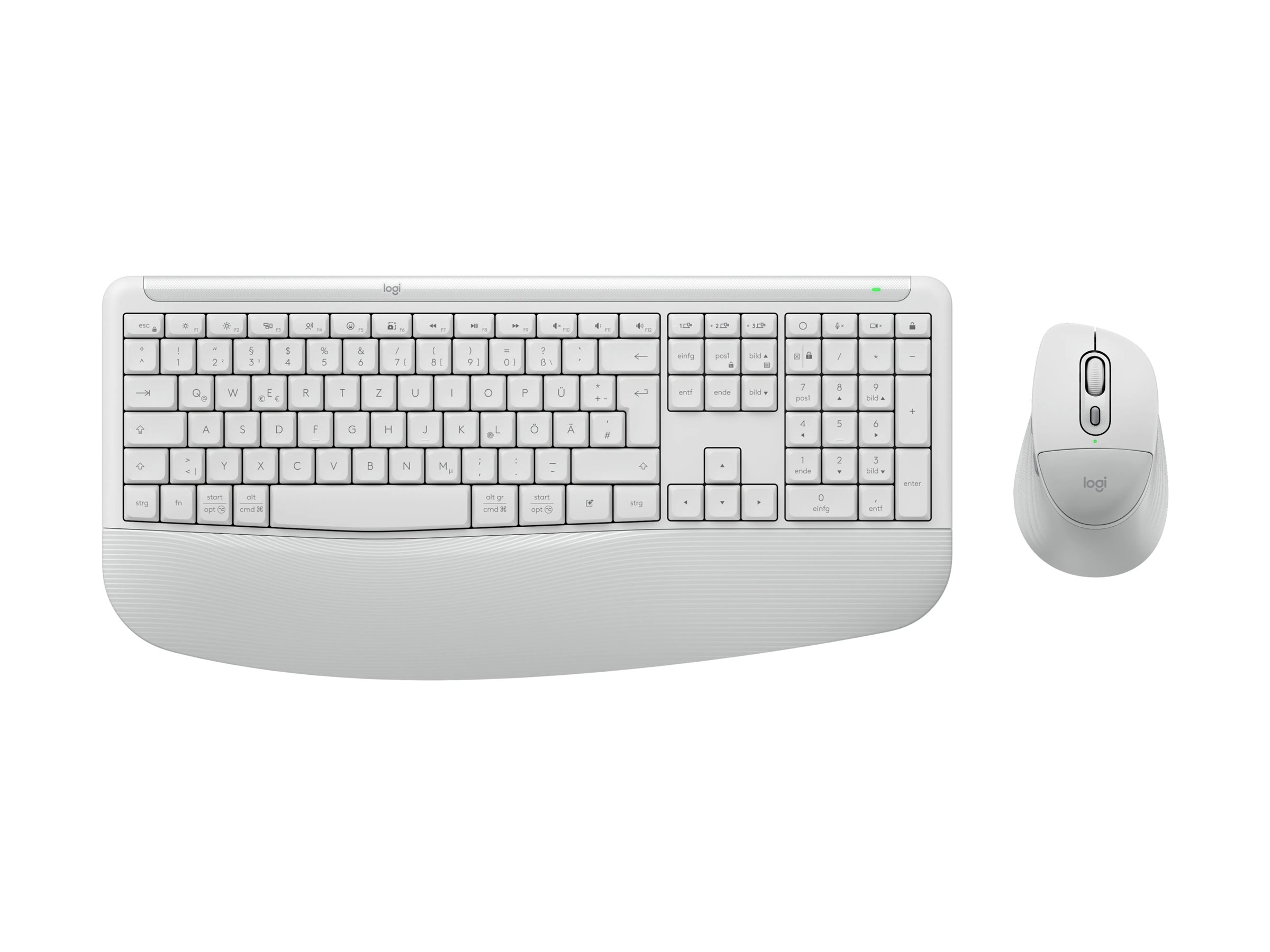 LOGI Comfort Plus MK880 - OFF-WHITE - DE