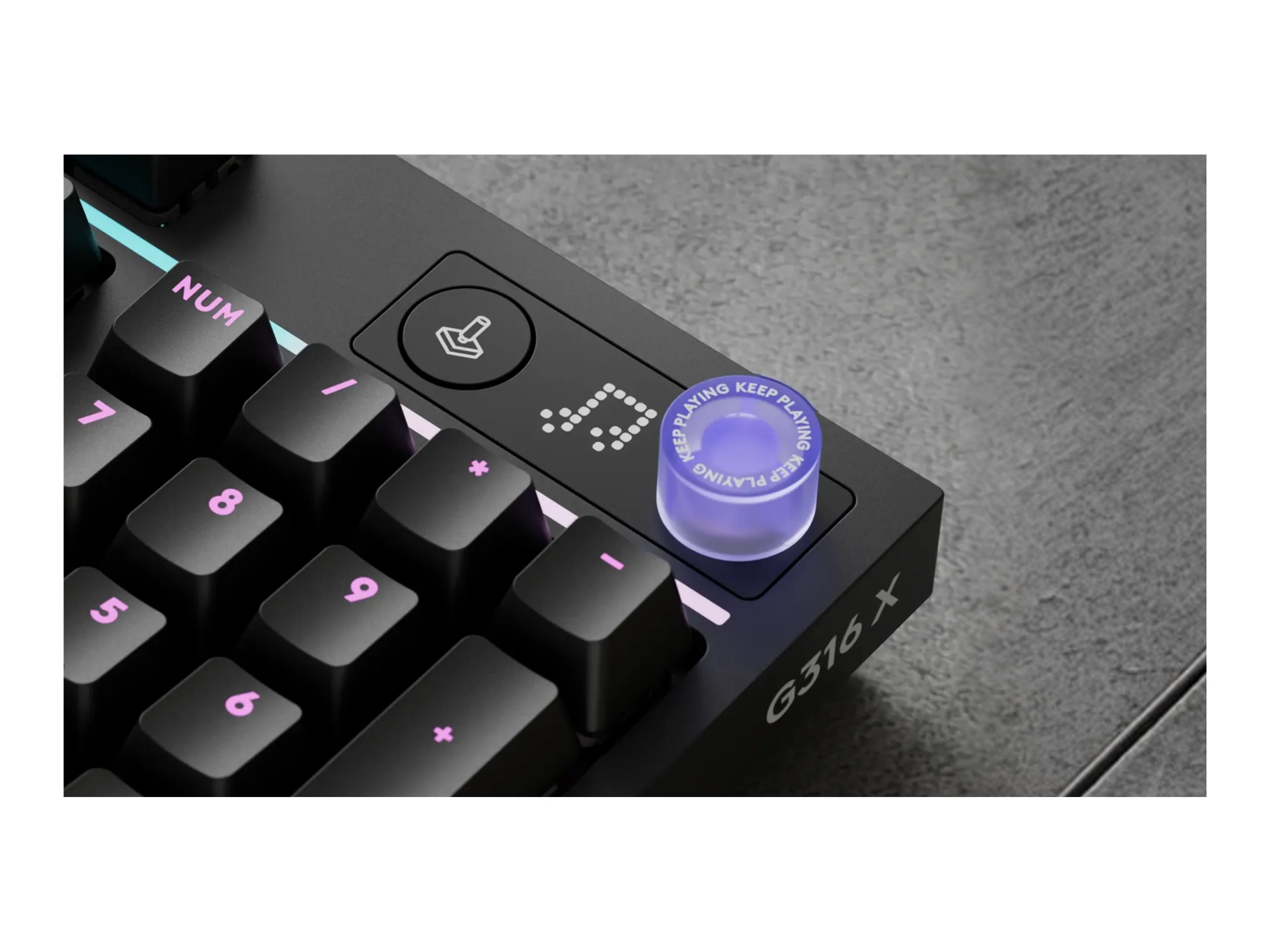LOGI G316 X 98 - BLACK - (CH)