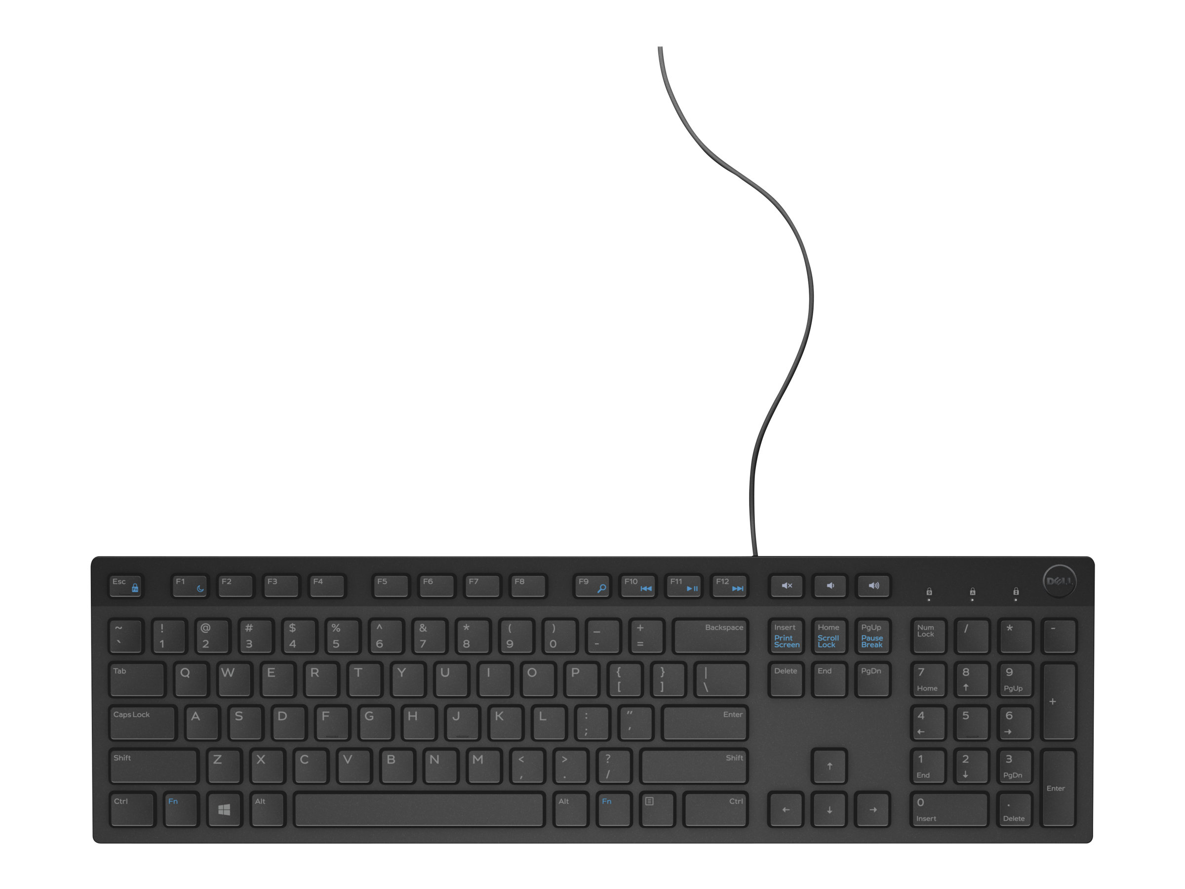 DELL Multimedia Keyboard-KB216 Black