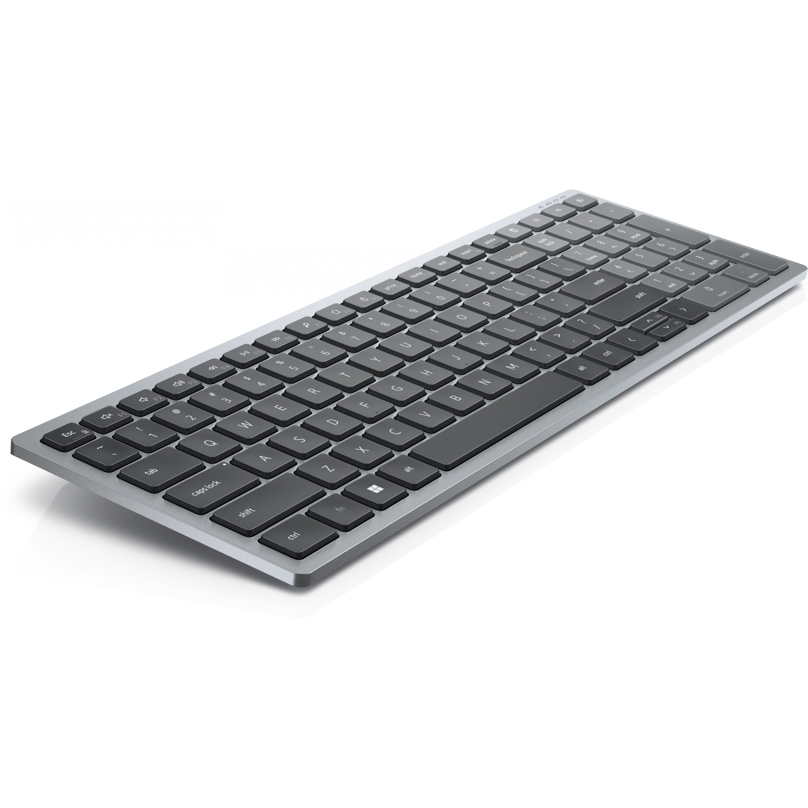 Dell KB740 Tastatur kabellos 2.4 GHz QWERTZ Titan Gray