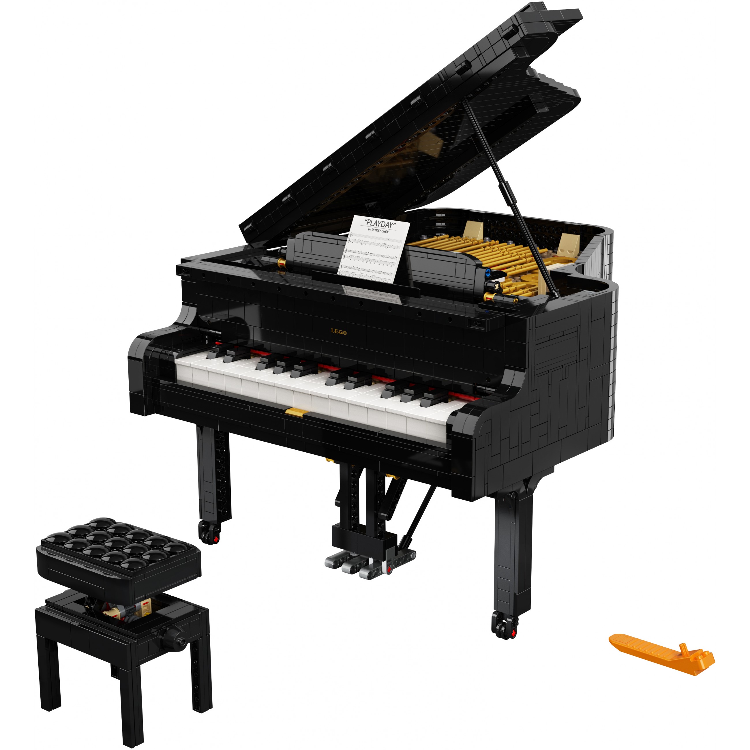 LEGO Ideas Grand Piano Model Set for Adults