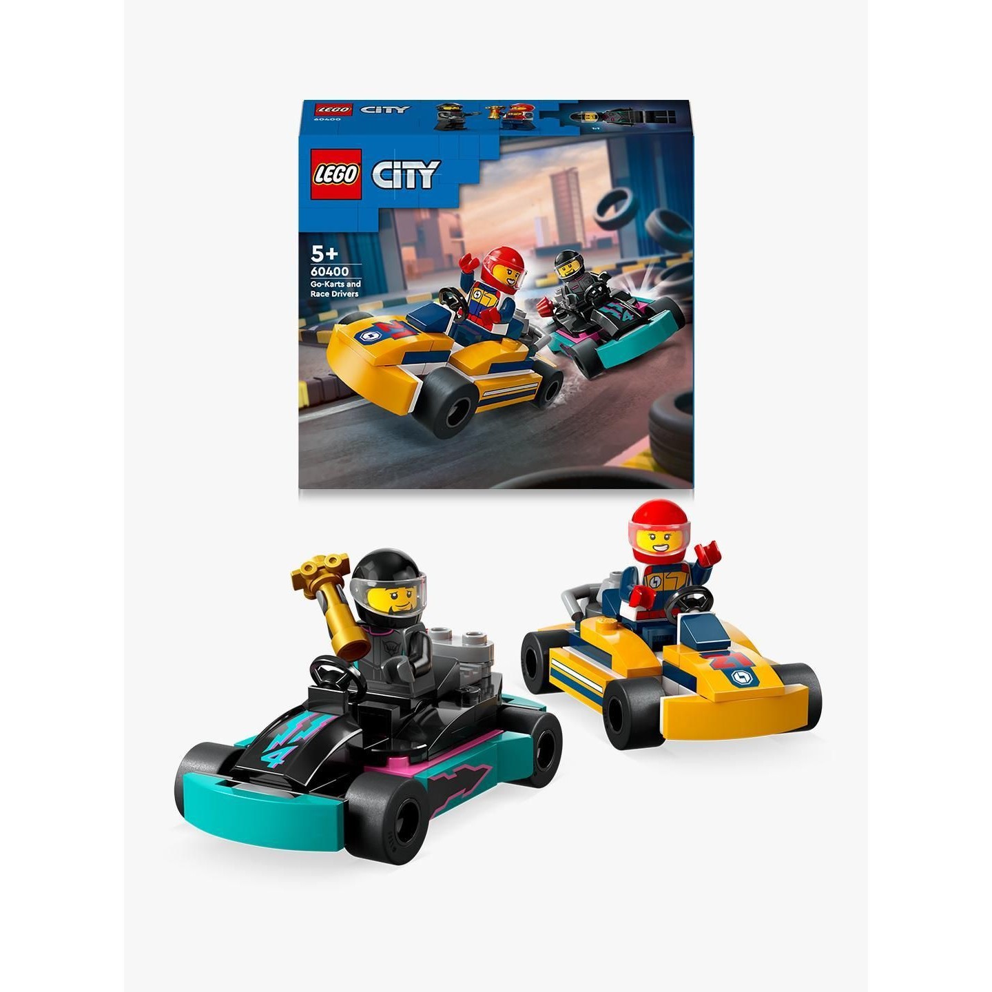LEGO City Go-Karts mit Rennfahrern