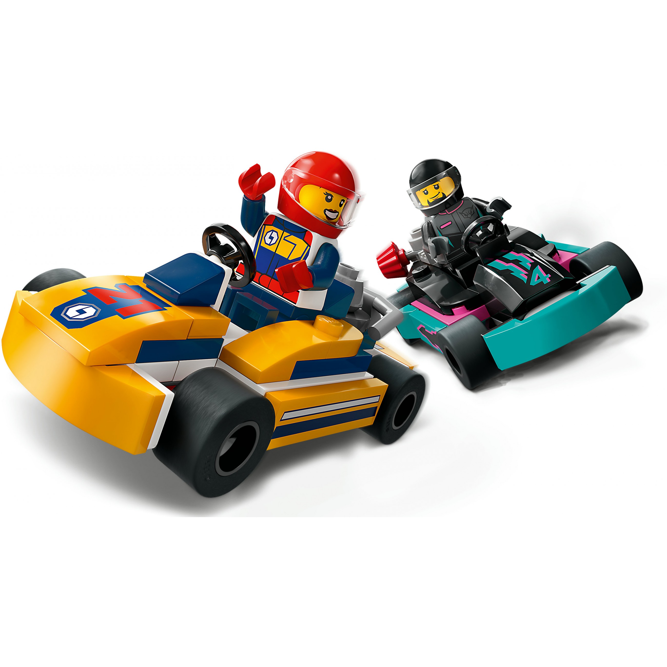 LEGO City Go-Karts mit Rennfahrern
