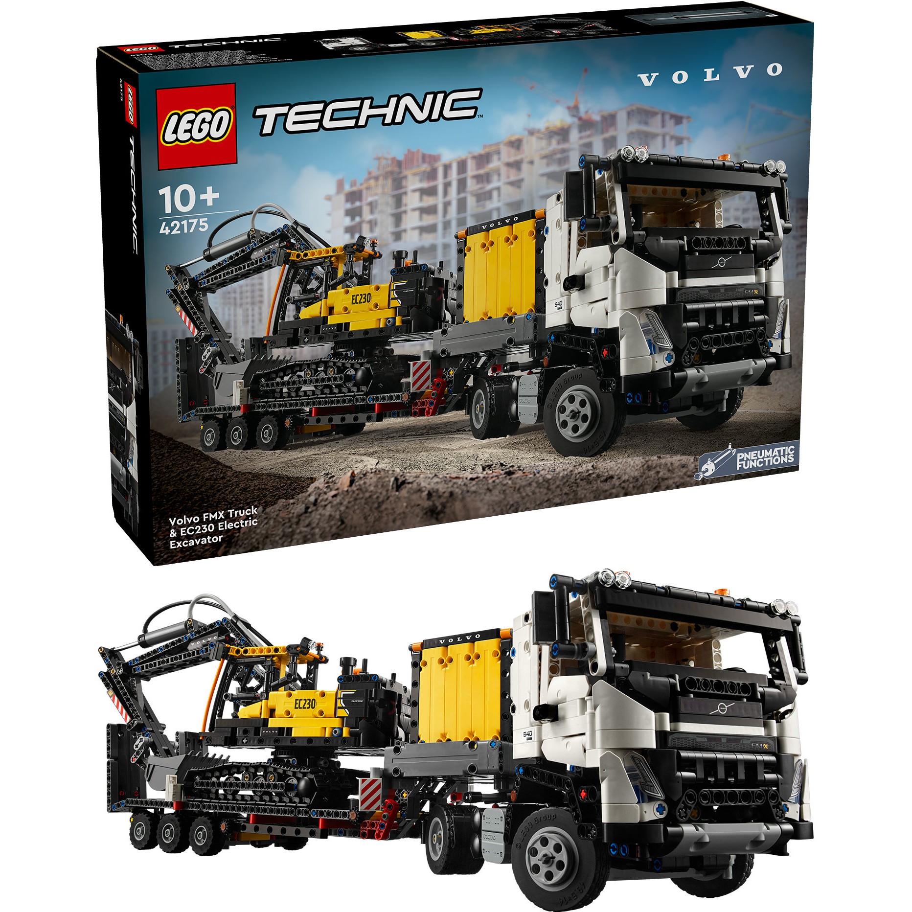 LEGO Technic Volvo FMX Truck & EC230 Electric Excavator