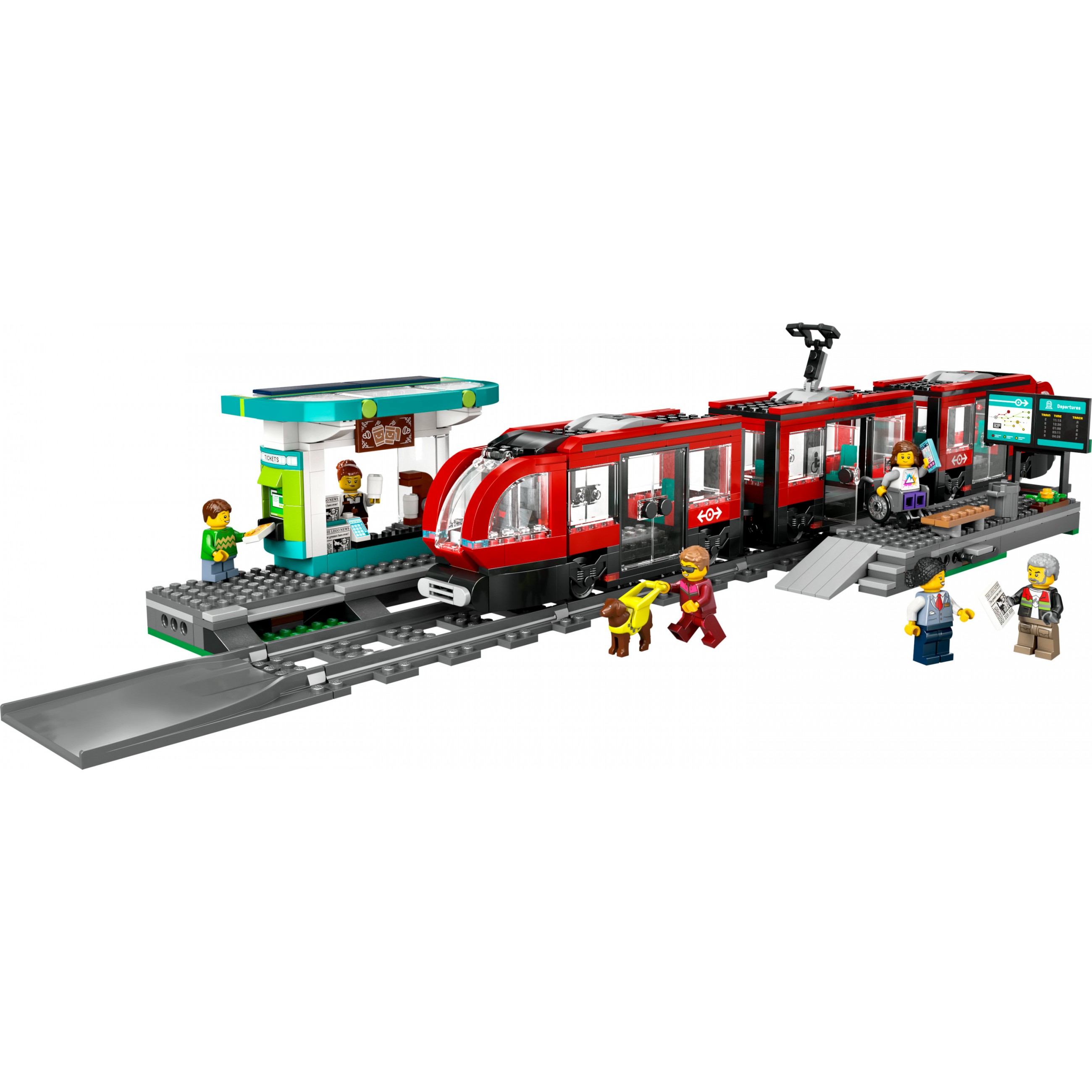 LEGO City Downtown Tram and Station