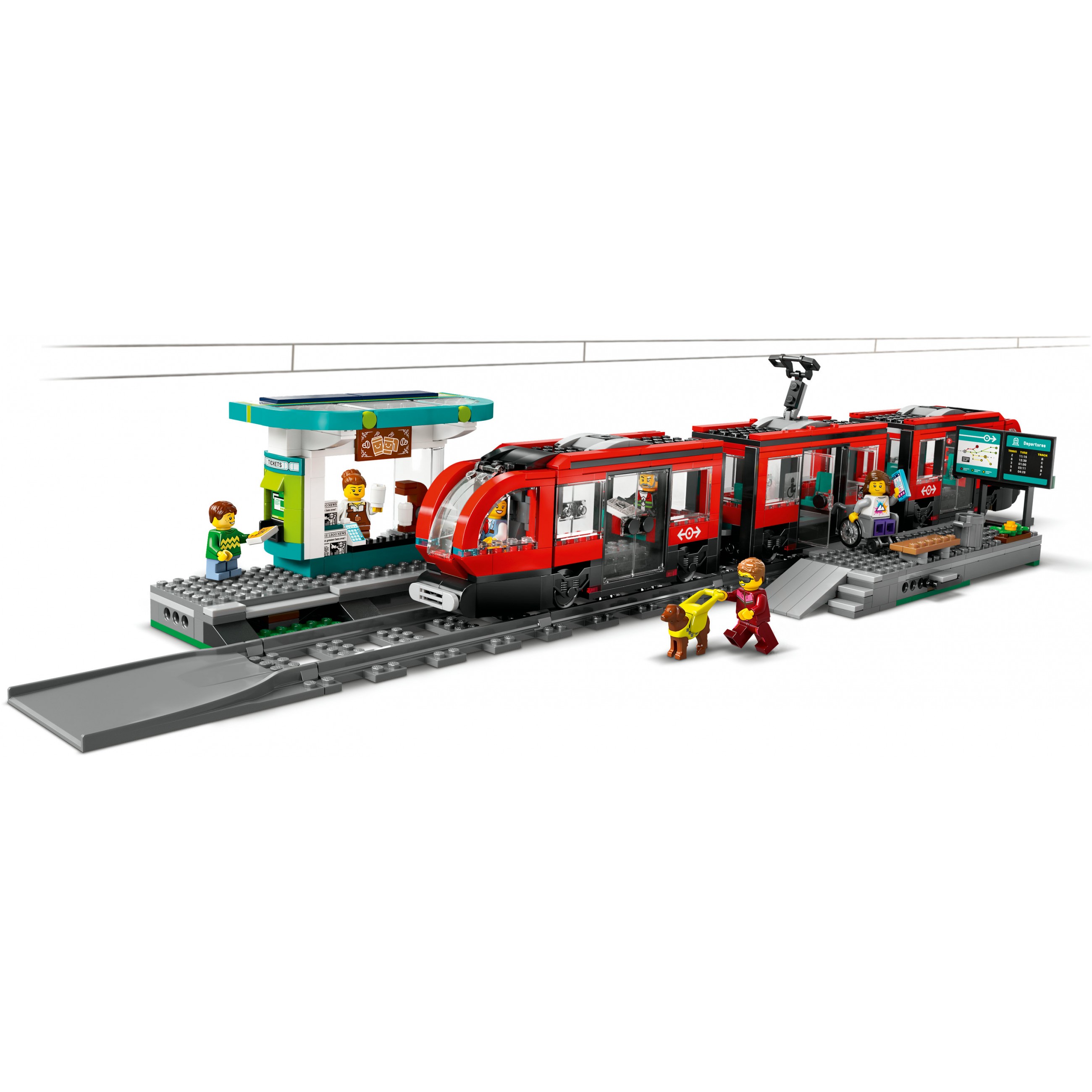 LEGO City Downtown Tram and Station