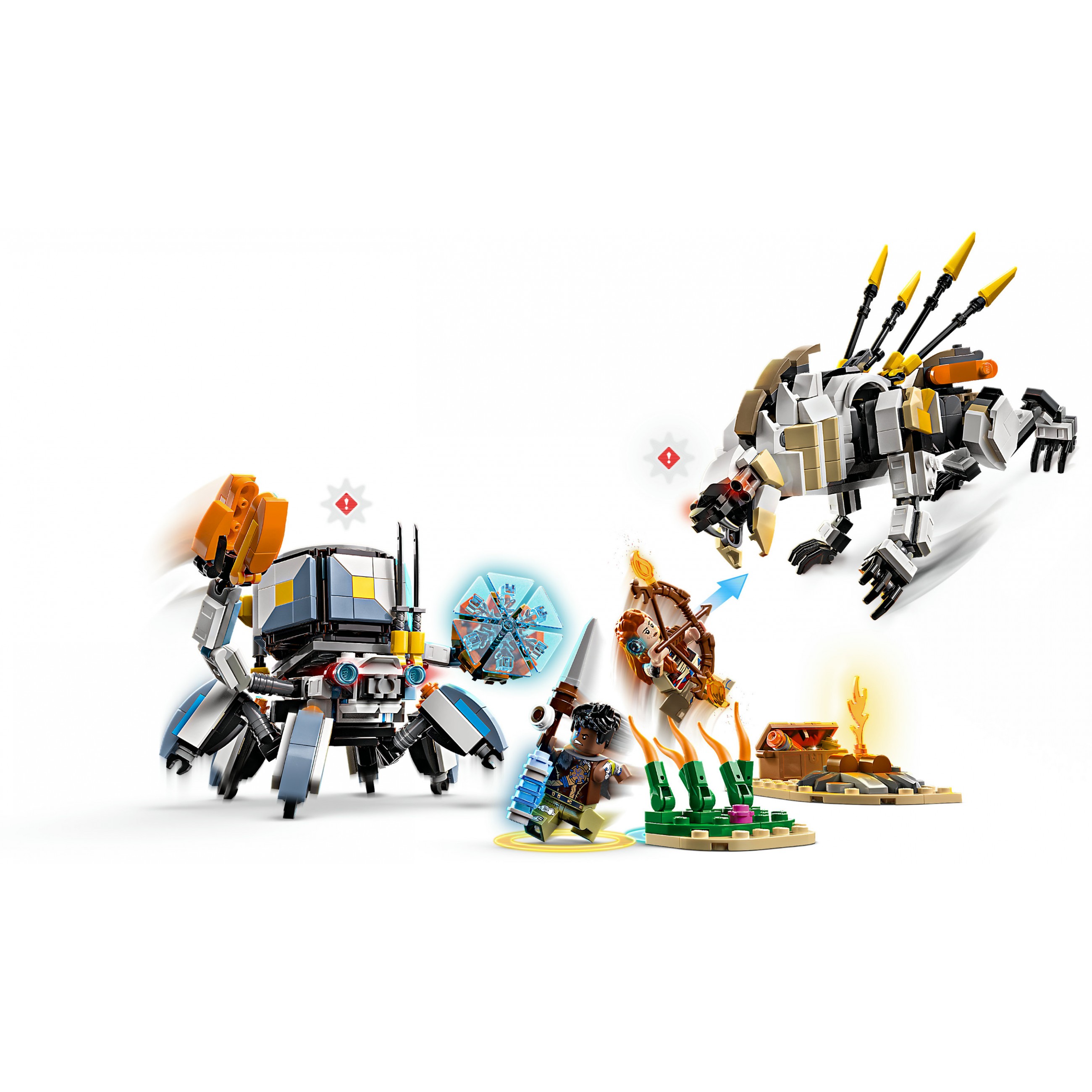 LEGO Horizon Aloy & Varl vs. Shell-Walker & Sawtooth