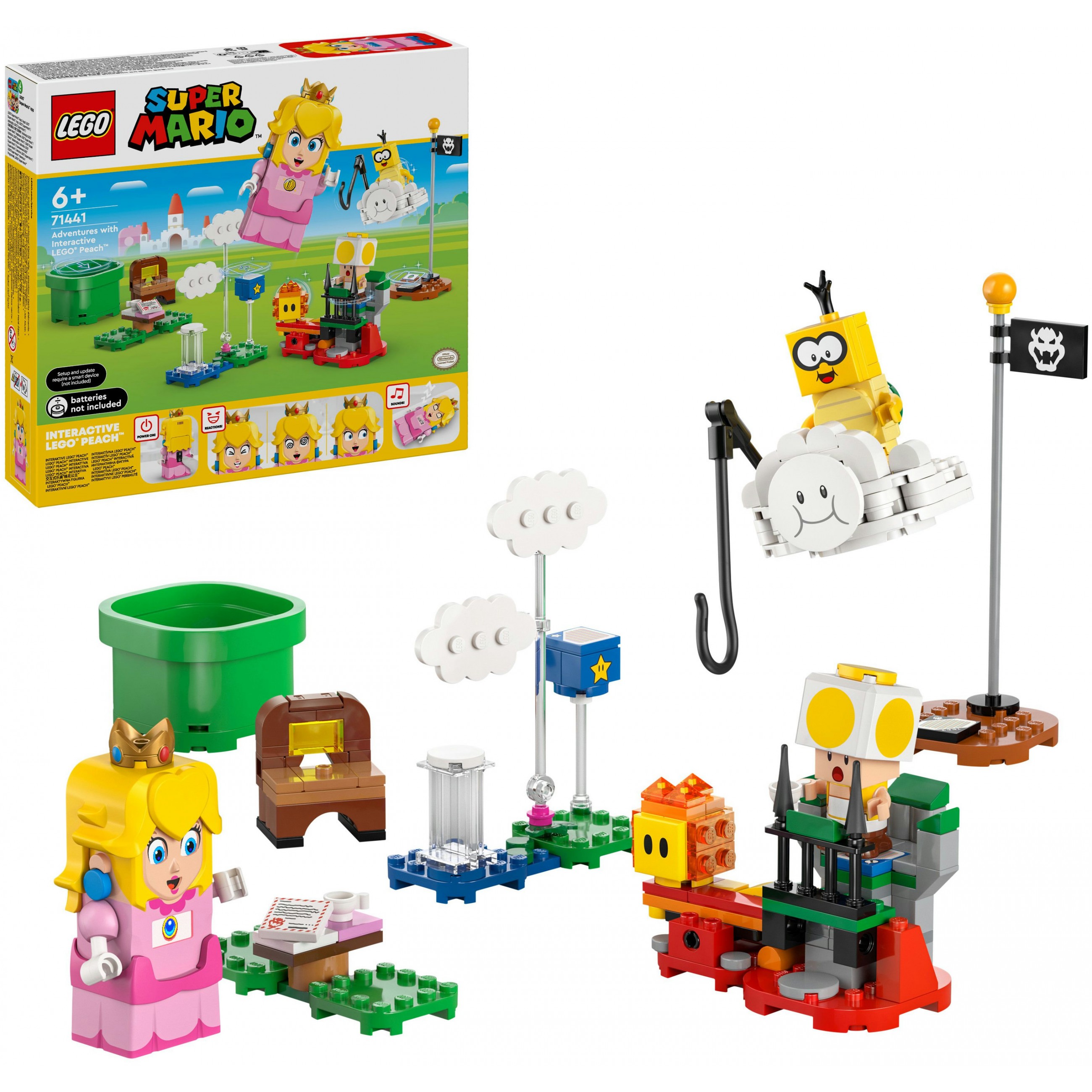 LEGO Super Mario Adventures with Interactive Peach