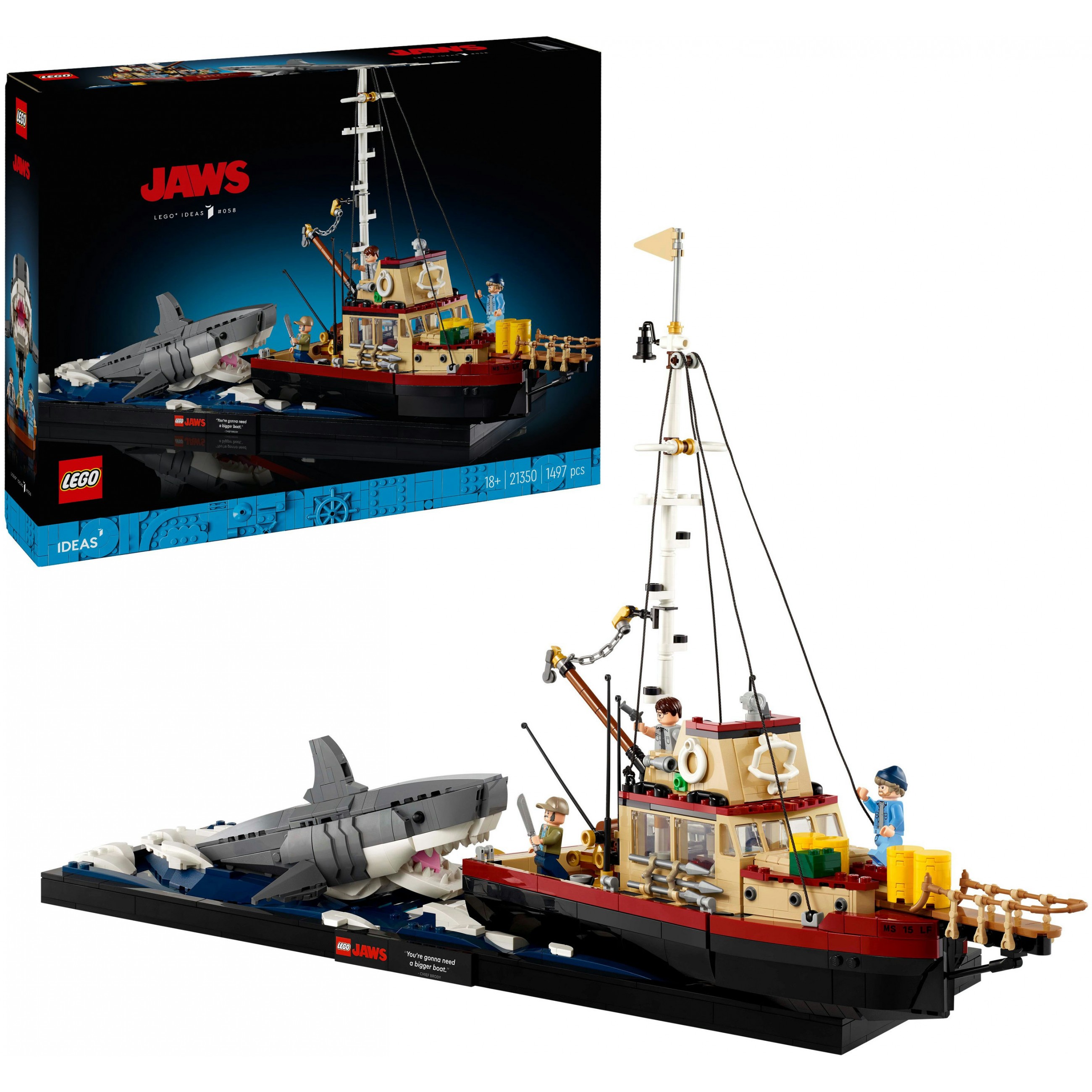 LEGO Ideas Jaws