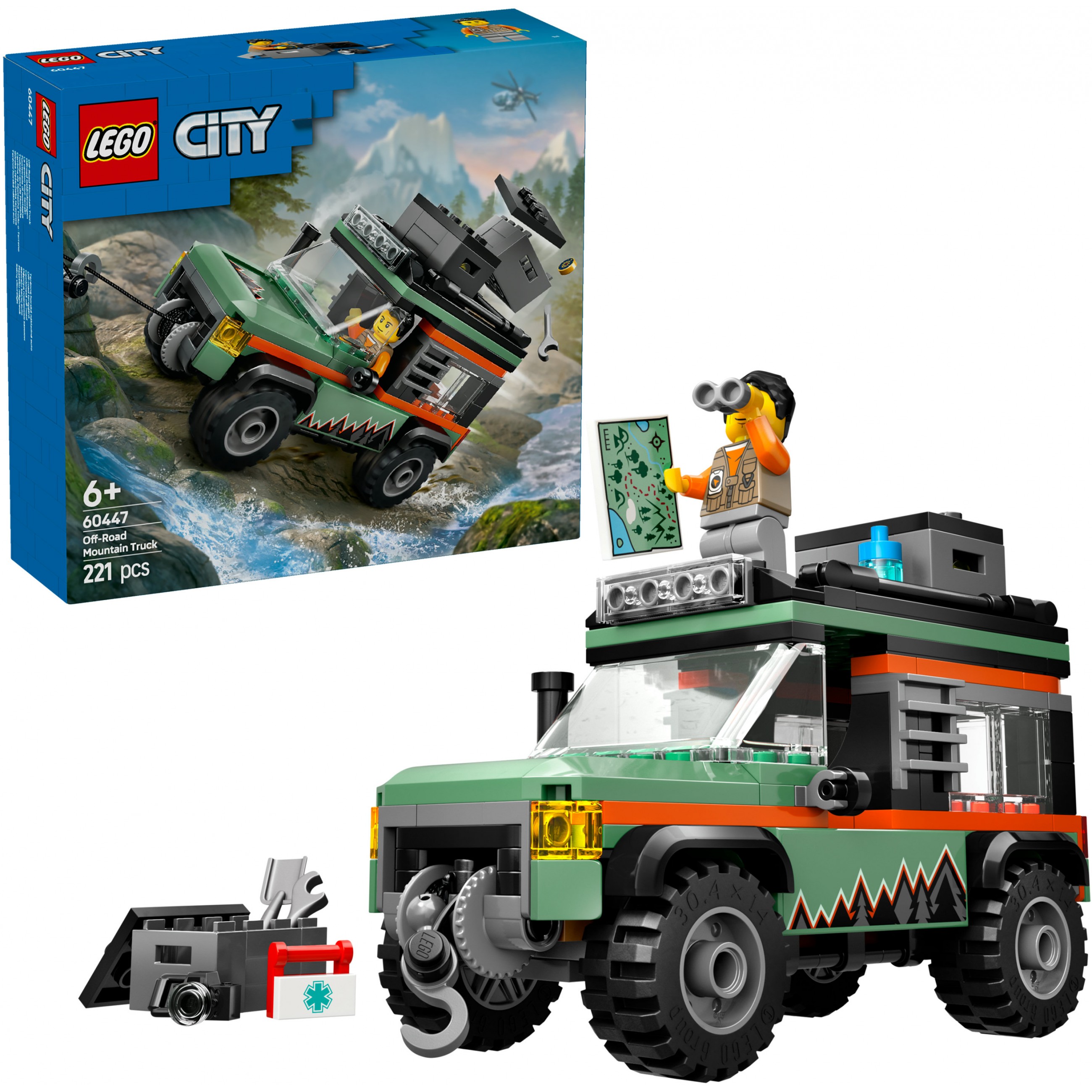 LEGO City Off-Road 4x4 Mountain Truck