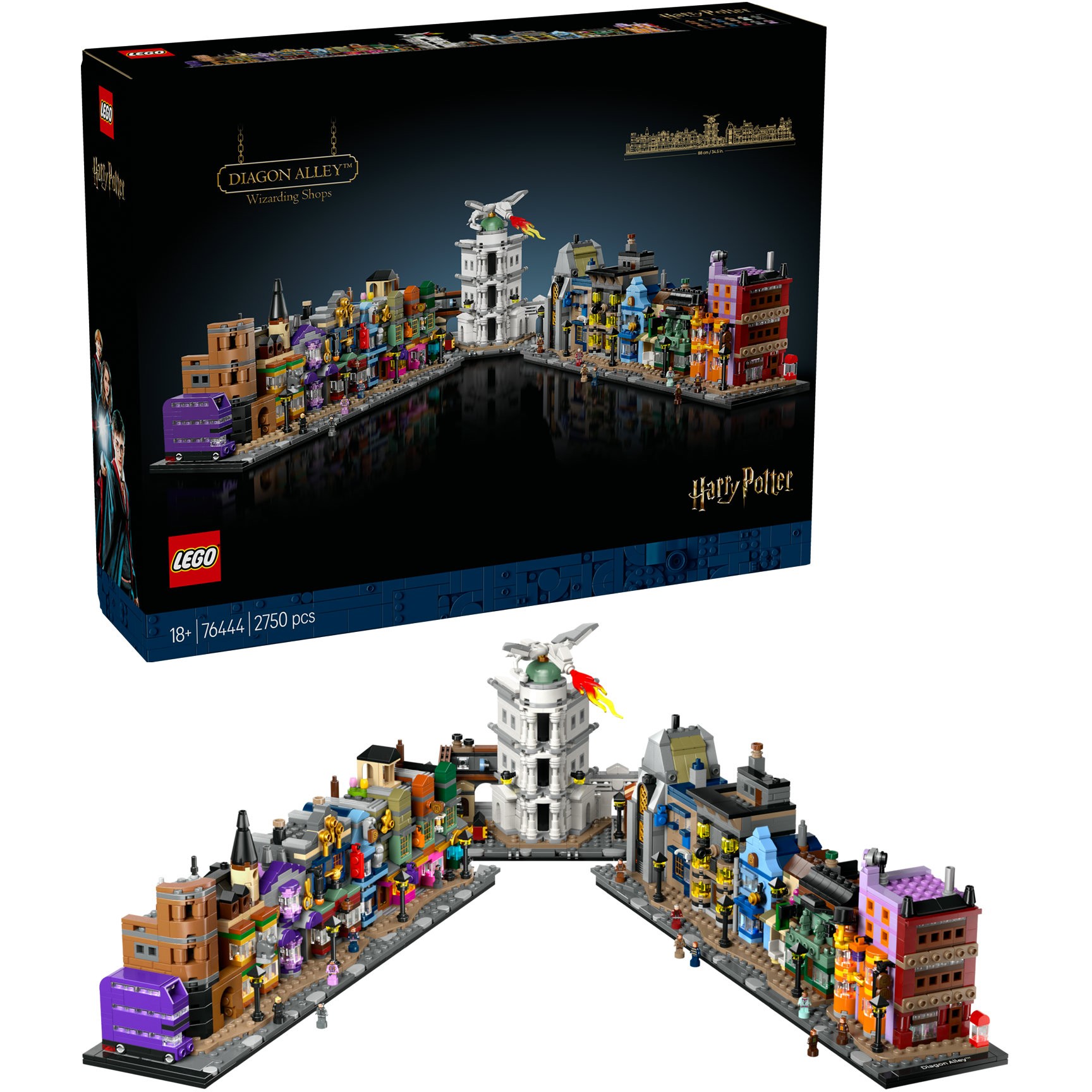 LEGO Harry Potter Diagon Alley Wizarding Shops