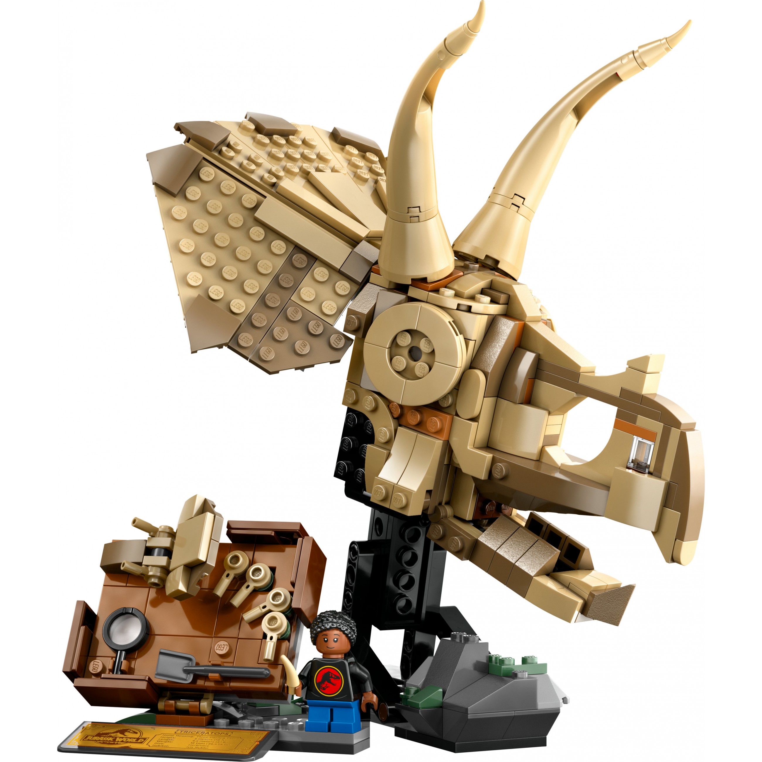 LEGO Jurassic World Dinosaur Fossils: Triceratops Skull