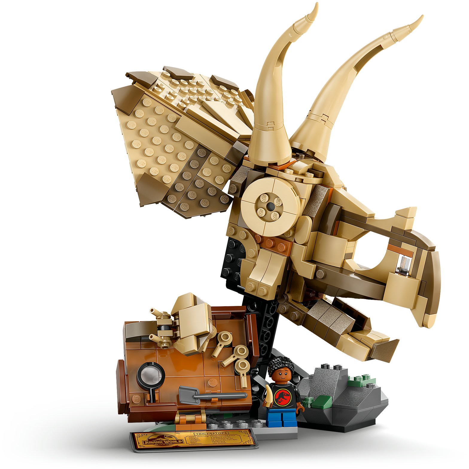 LEGO Jurassic World Dinosaur Fossils: Triceratops Skull