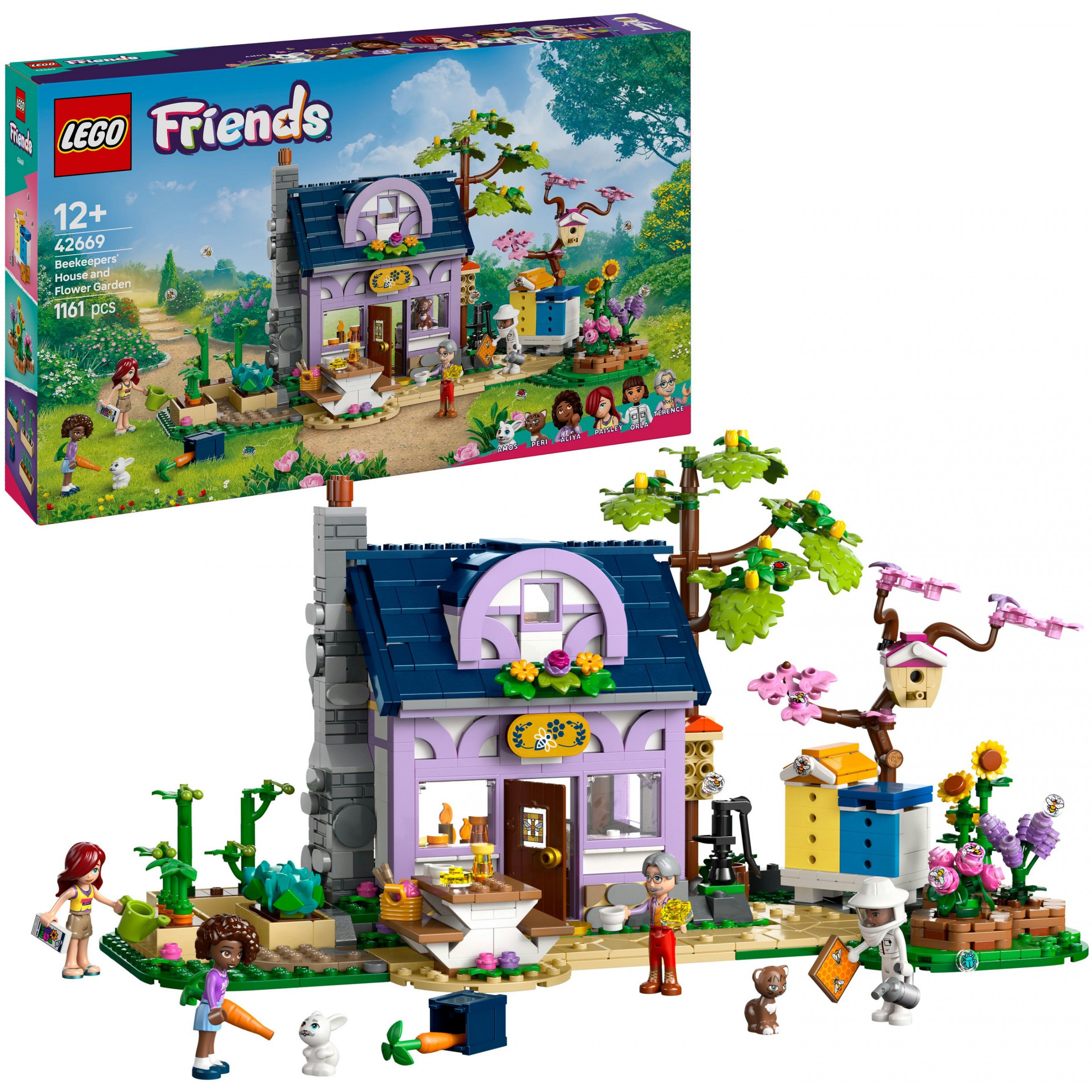 LEGO Friends Beekeepers' House and Flower Garden