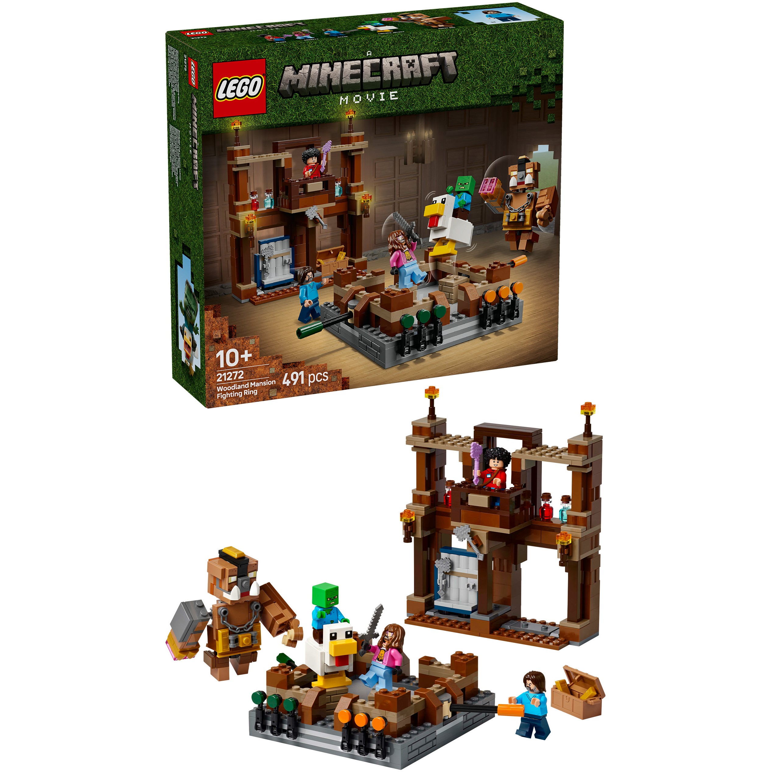 LEGO Minecraft Woodland Mansion Fighting Ring