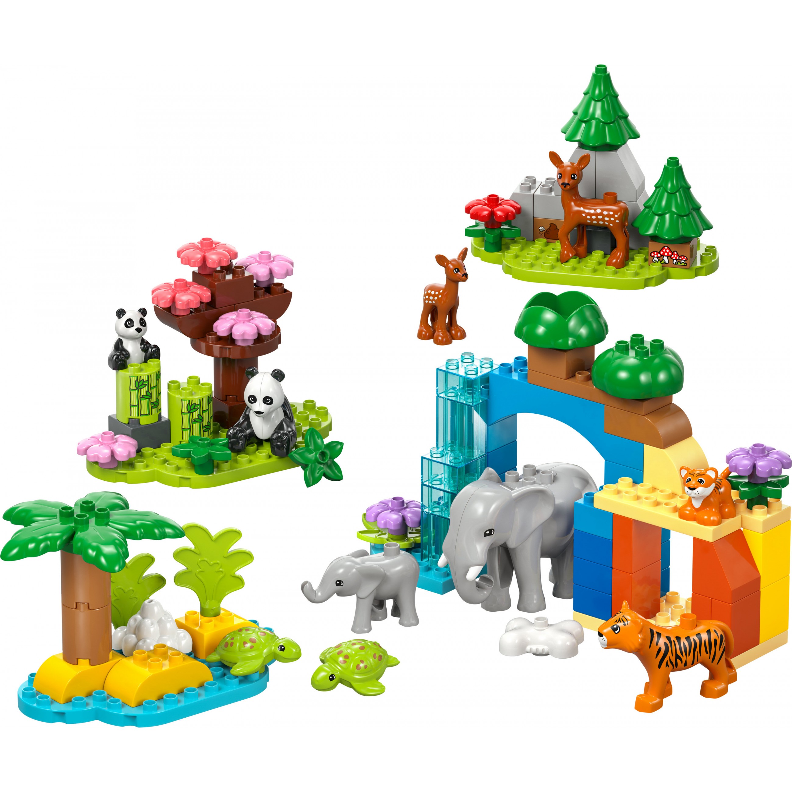 LEGO DUPLO 3in1 Wild Animal Families