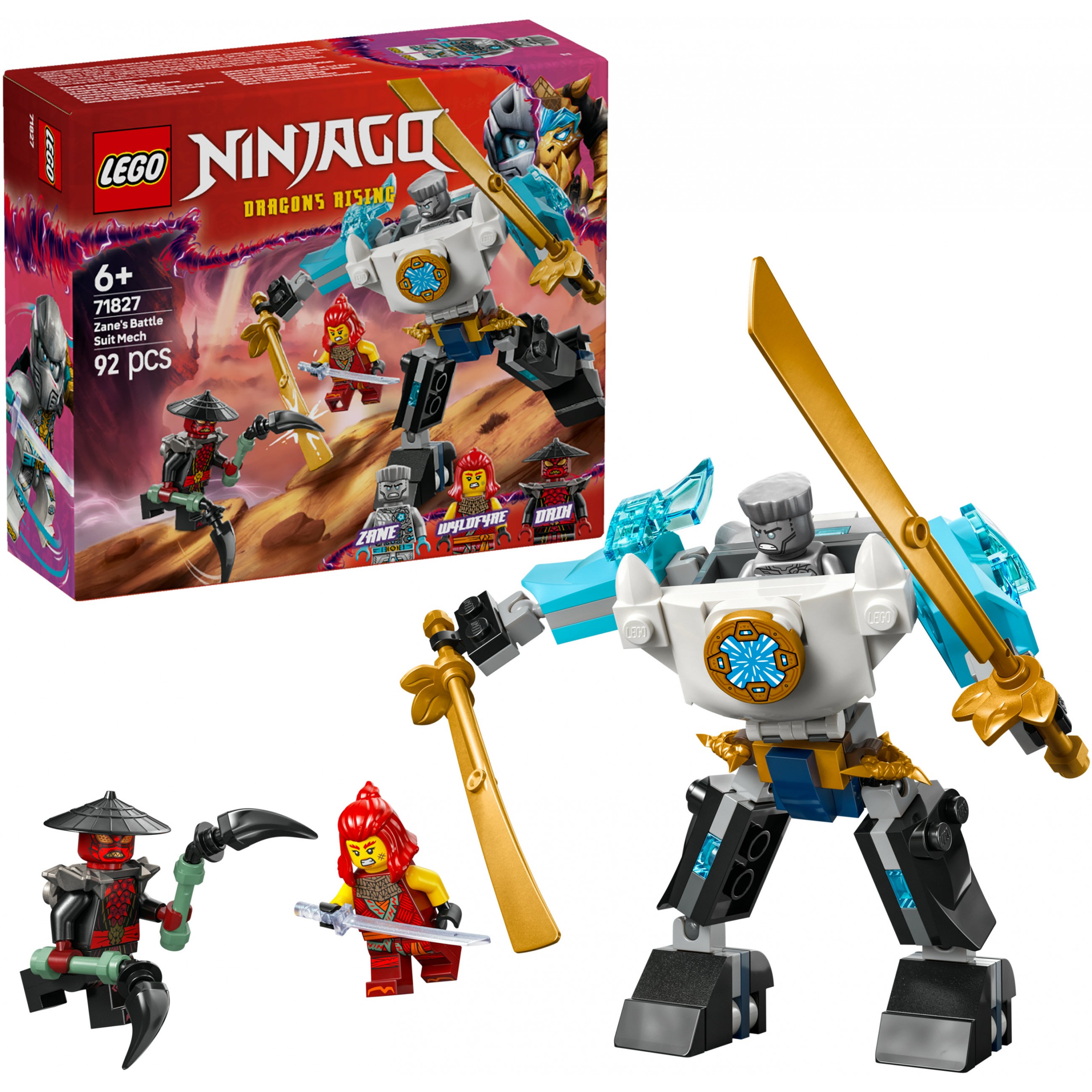 LEGO NINJAGO Zane's Battle Suit Mech