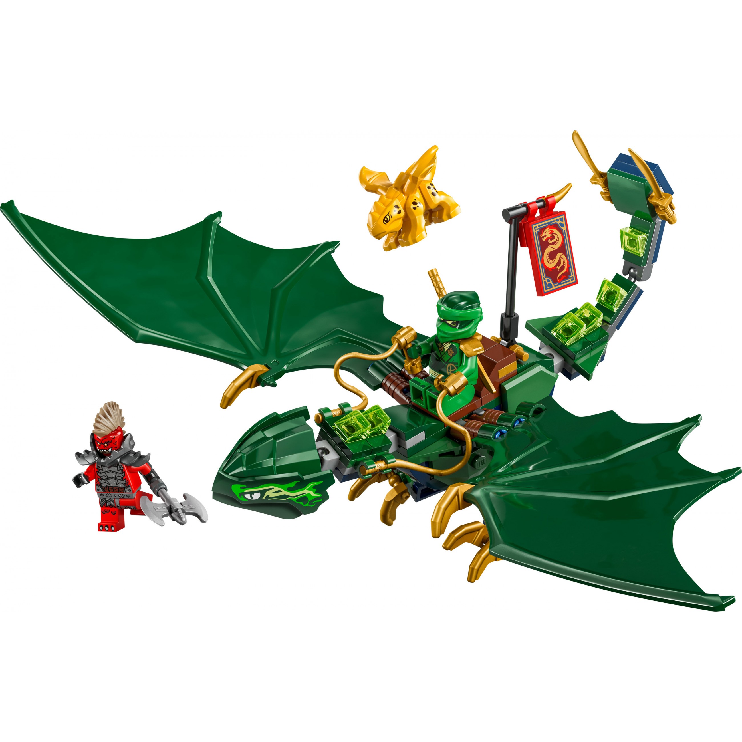 LEGO NINJAGO Lloyd's Green Forest Dragon
