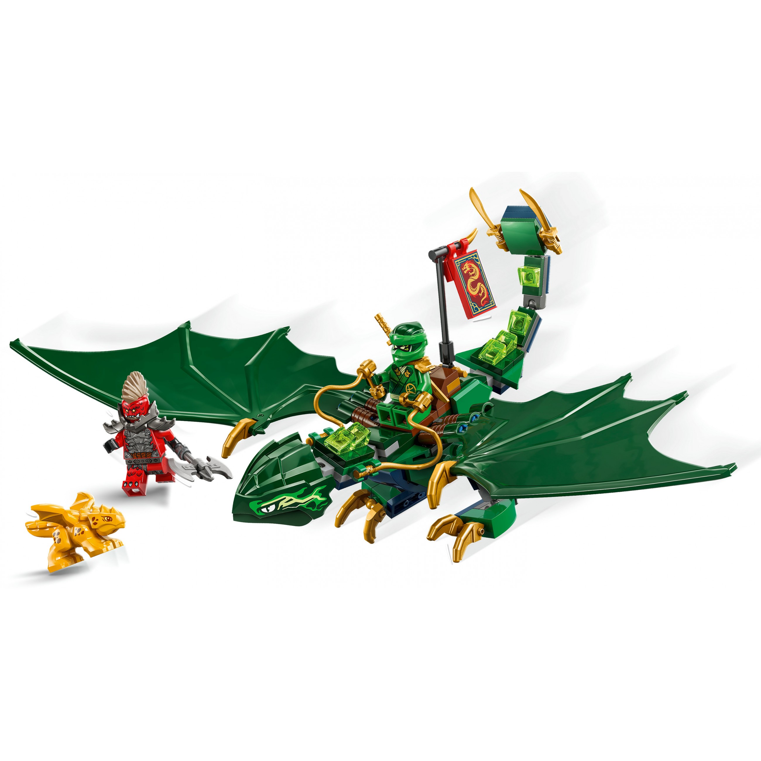 LEGO NINJAGO Lloyd's Green Forest Dragon
