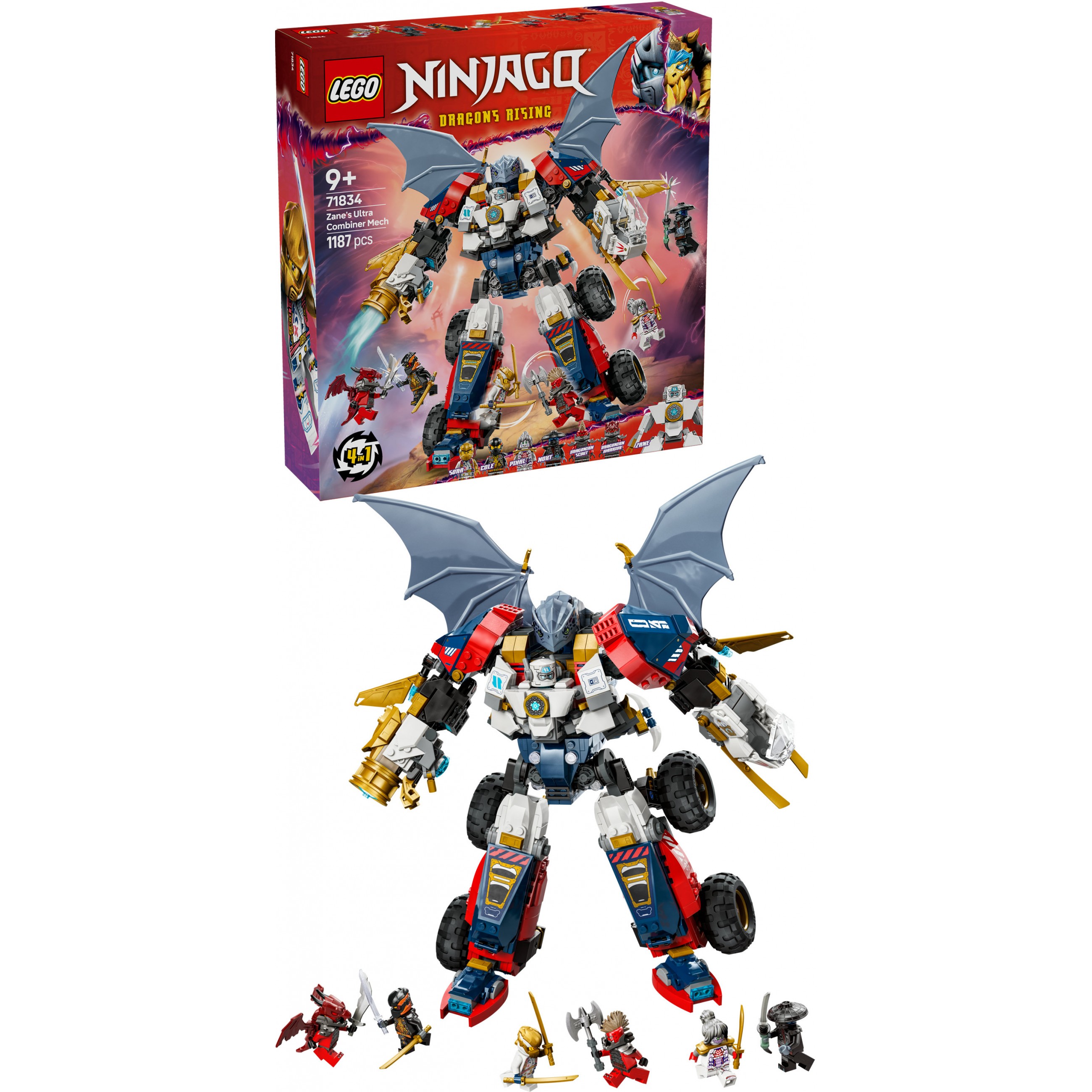 LEGO NINJAGO Zane's Ultra Combiner Mech