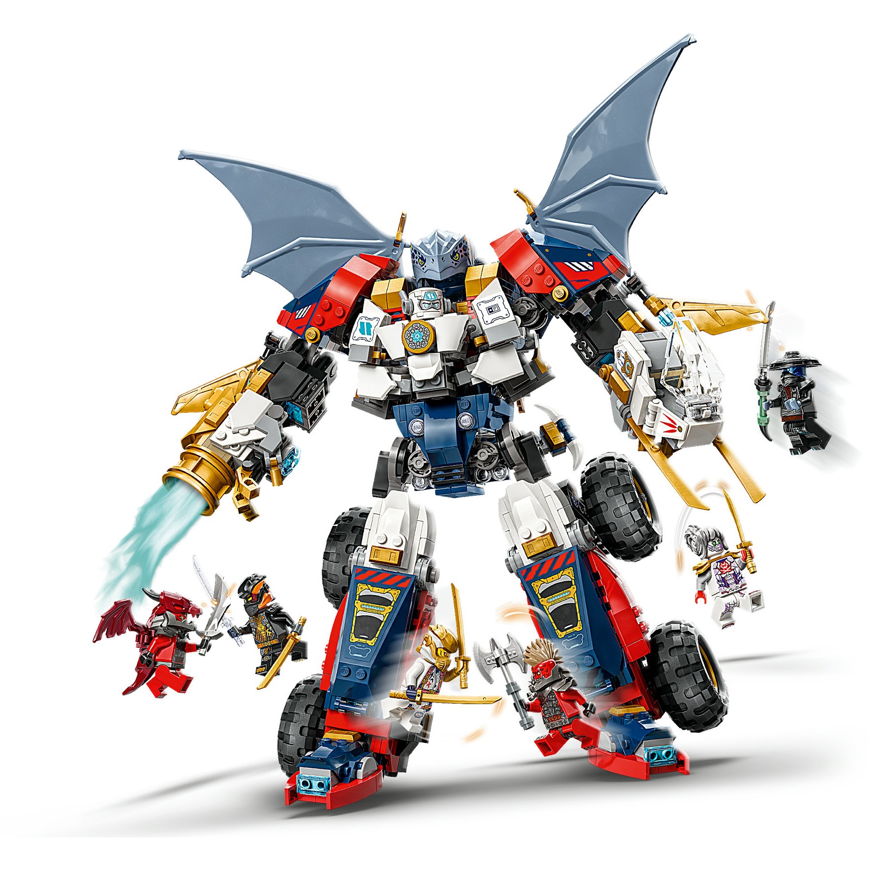 LEGO NINJAGO Zane's Ultra Combiner Mech