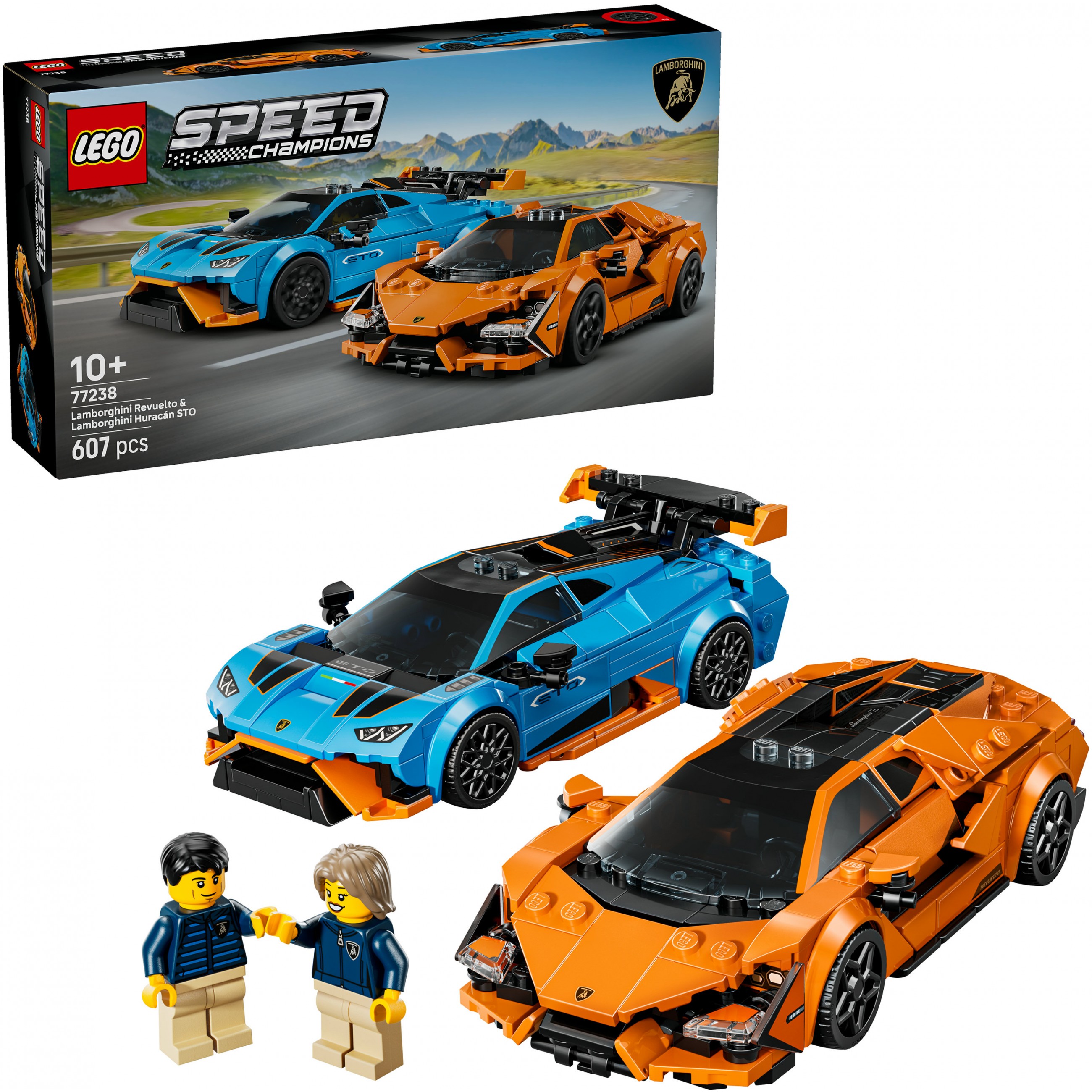 LEGO Speed Champions Lamborghini Revuelto und Huracán STO 77238