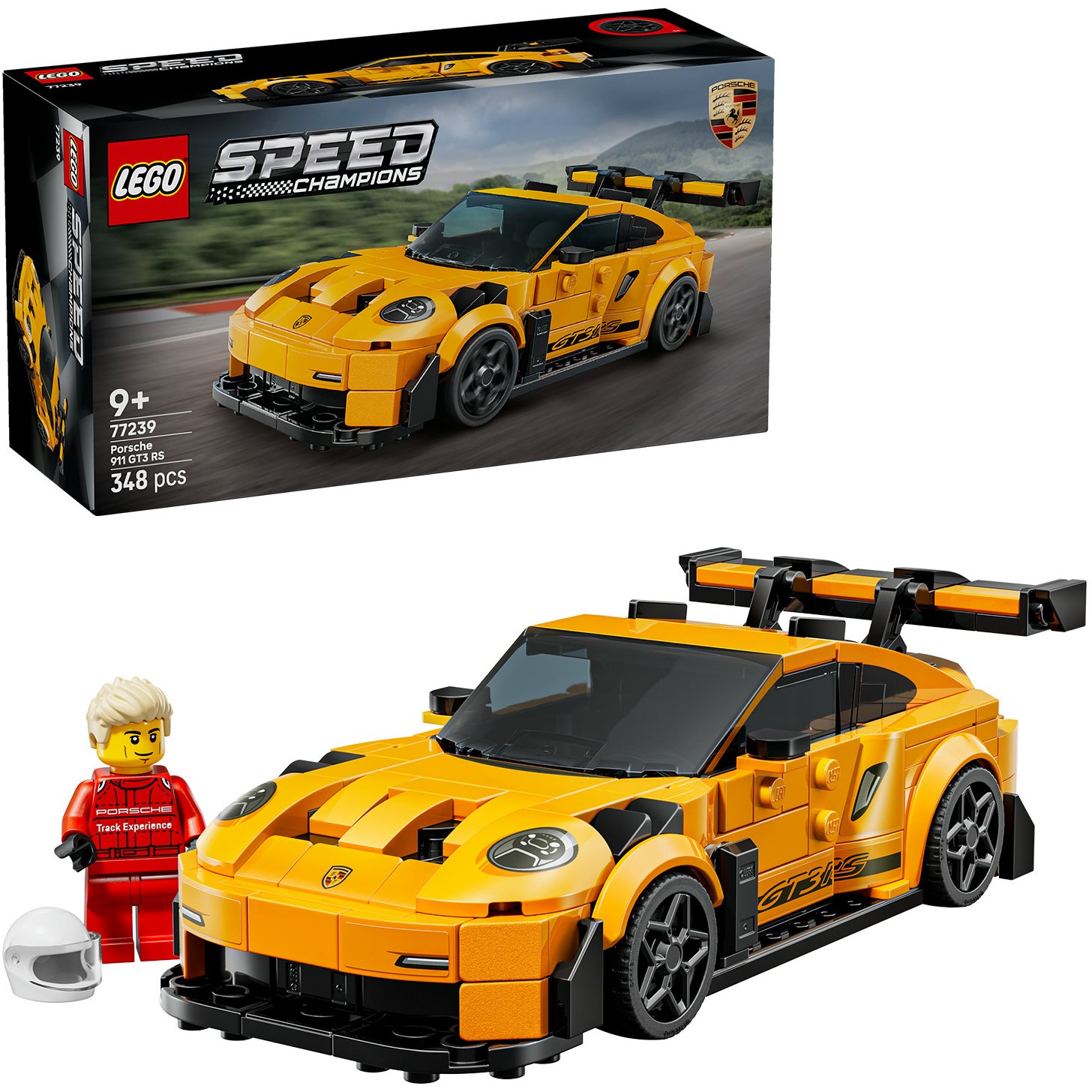 LEGO Speed Champions Porsche 911 GT3 RS Supersportwagen 77239
