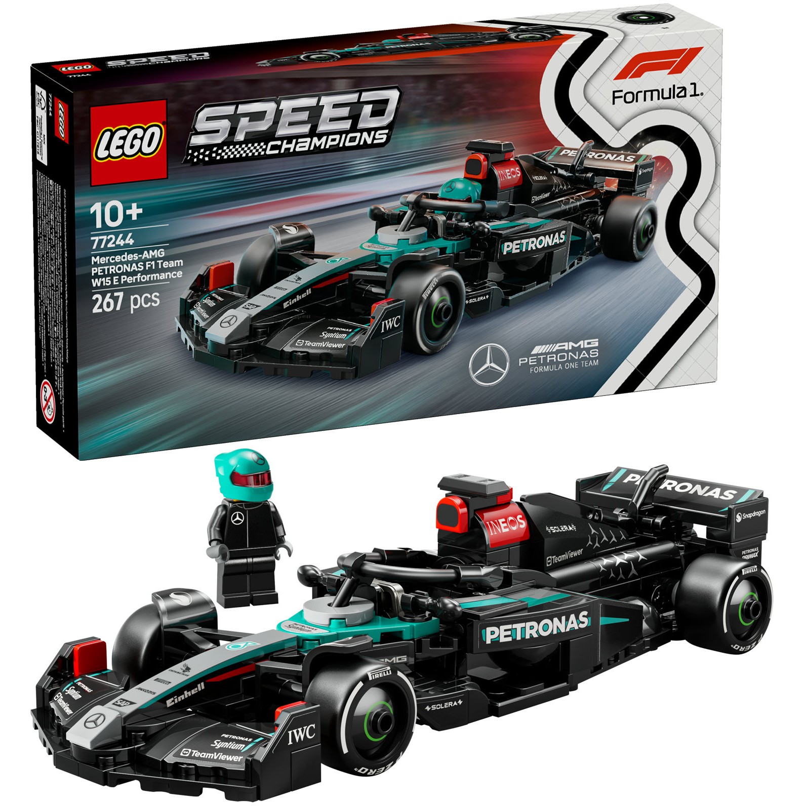 LEGO Speed Champions Mercedes-AMG F1 W15 Race Car