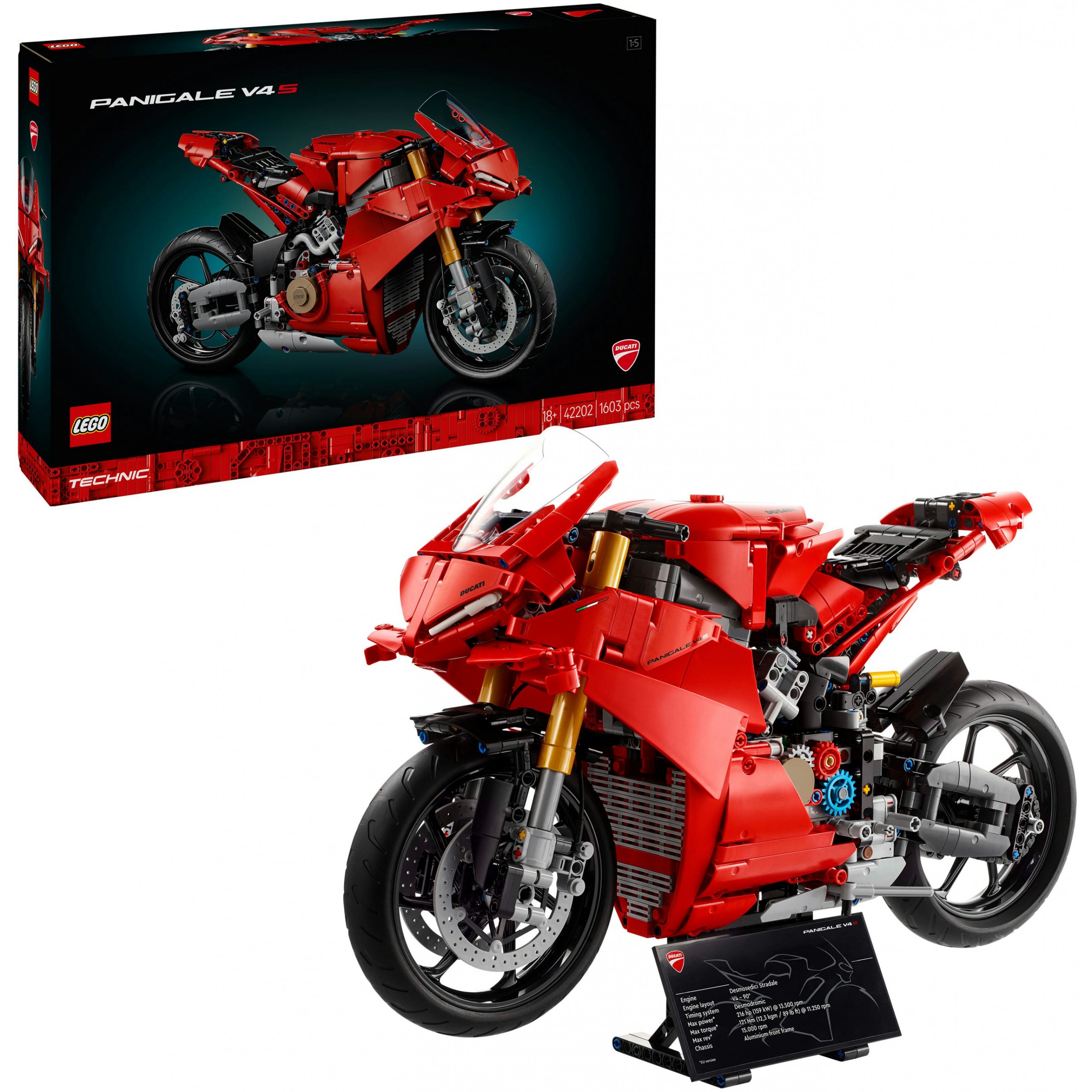 LEGO Technic Ducati Panigale V4 S Motorcycle
