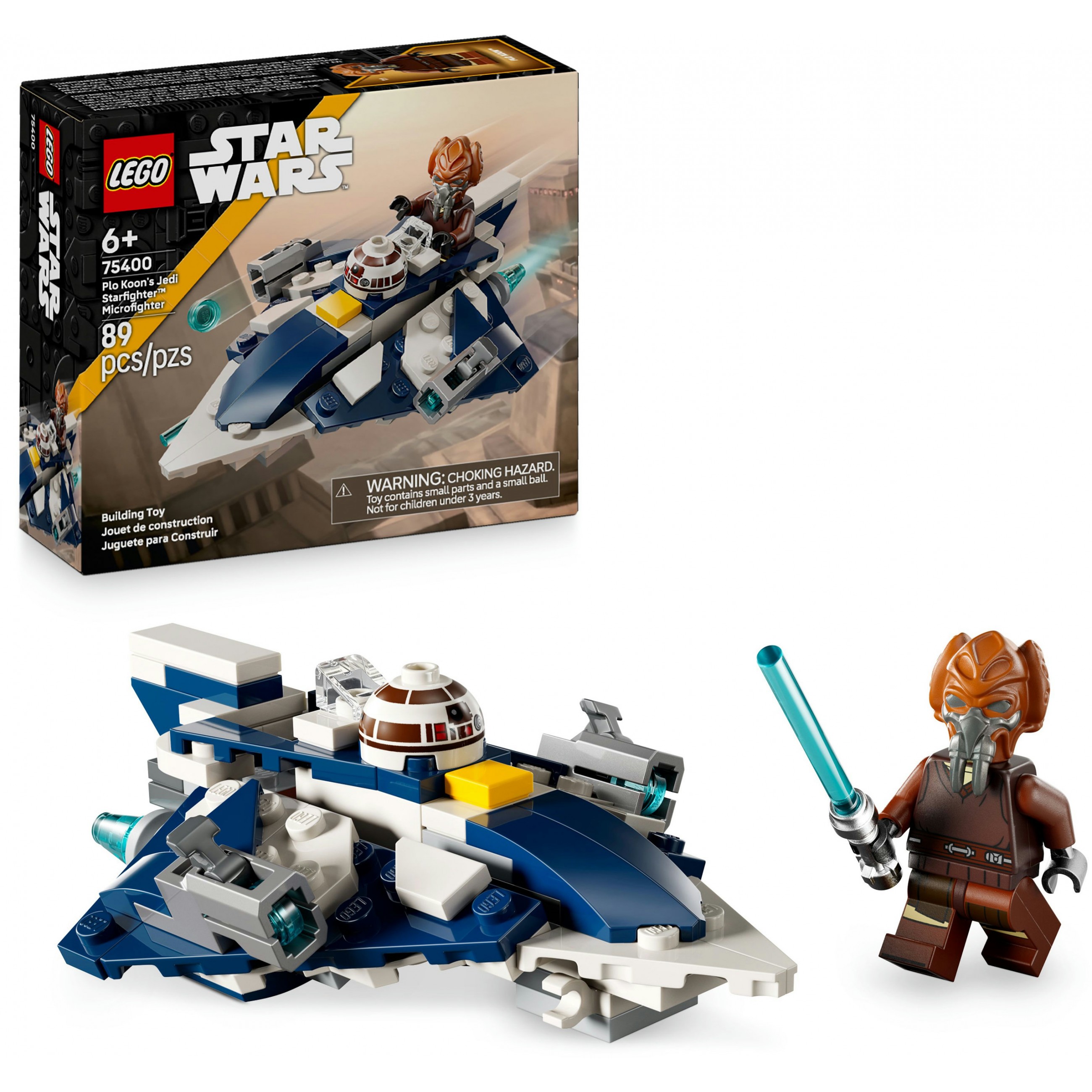LEGO Star Wars Plo Koon's Jedi Starfighter Microfighter
