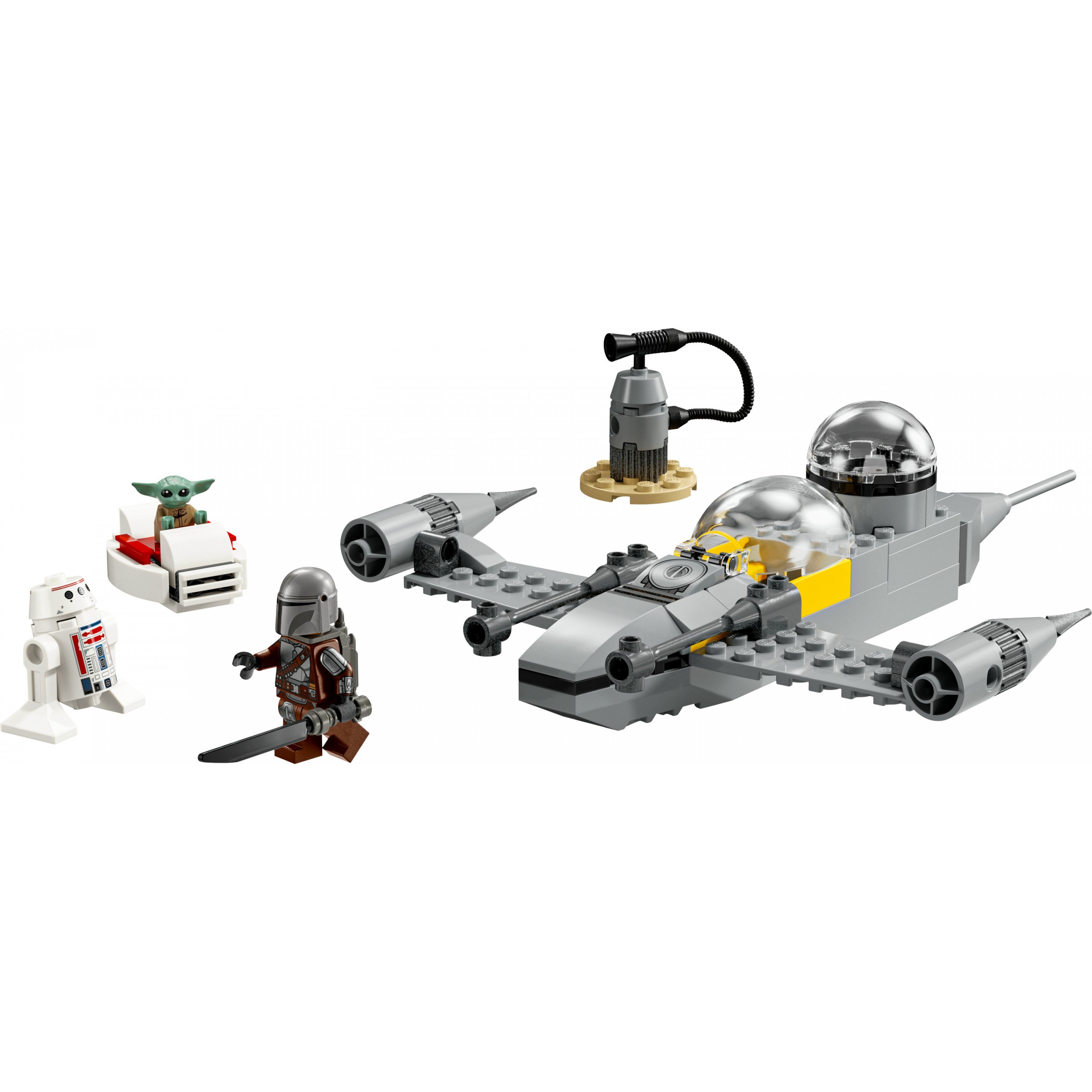 LEGO Star Wars Mando and Grogu's N-1 Starfighter