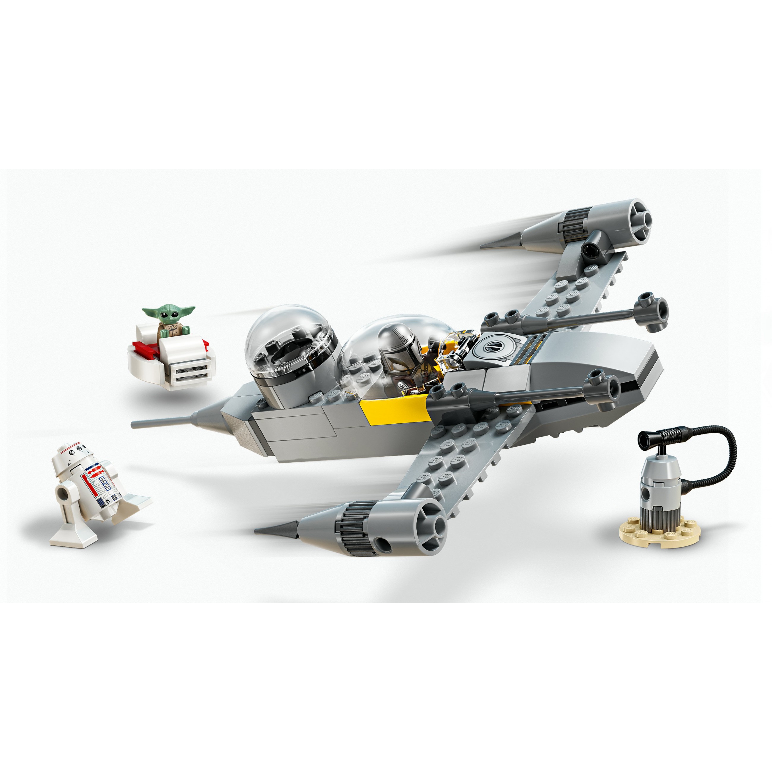 LEGO Star Wars Mando and Grogu's N-1 Starfighter