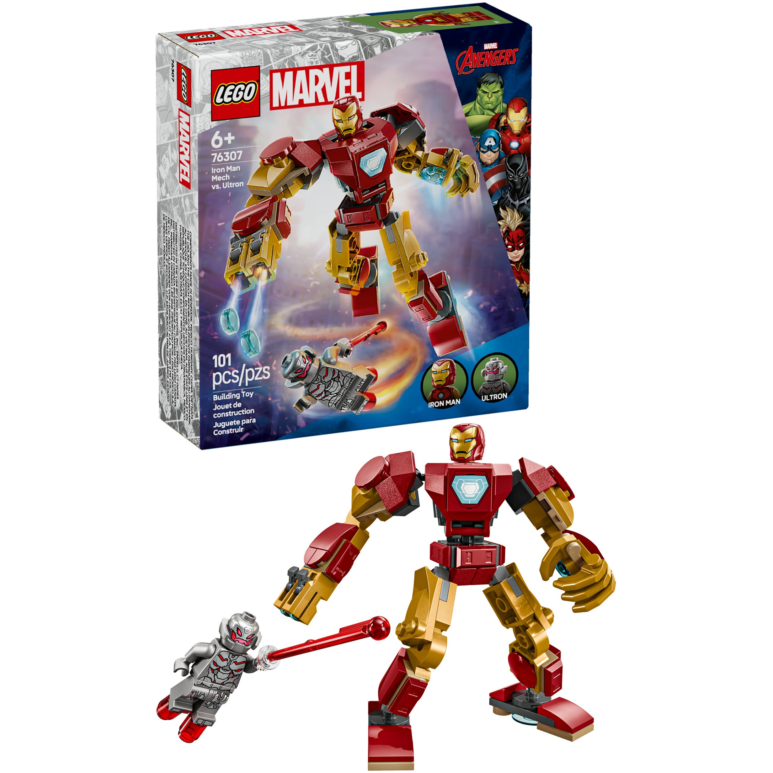 LEGO Iron Man Mech vs. Ultron