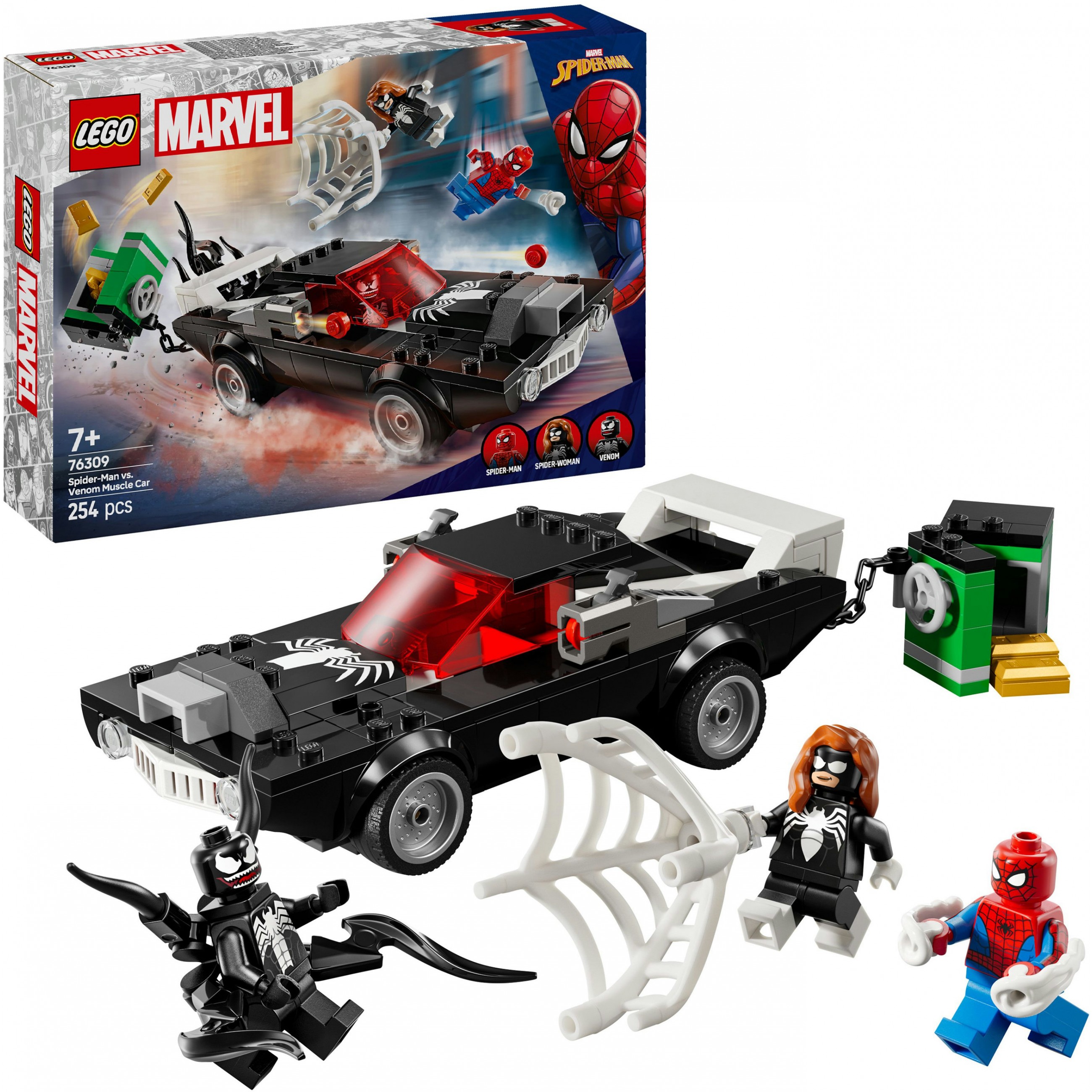 LEGO 76309 Marvel Super Heroes Spider-Man vs. Venom Muscle-Car