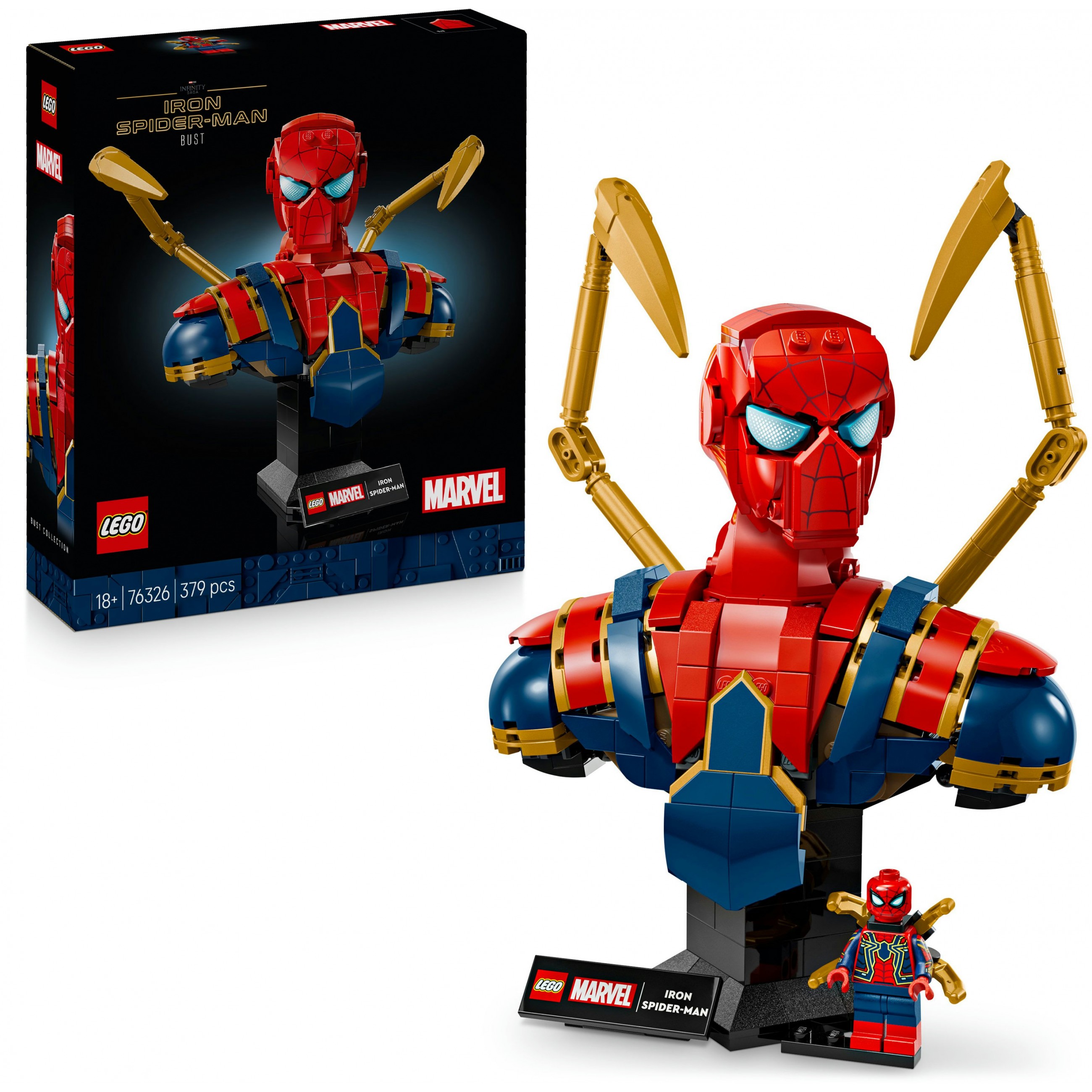 LEGO Iron Spider-Man Bust