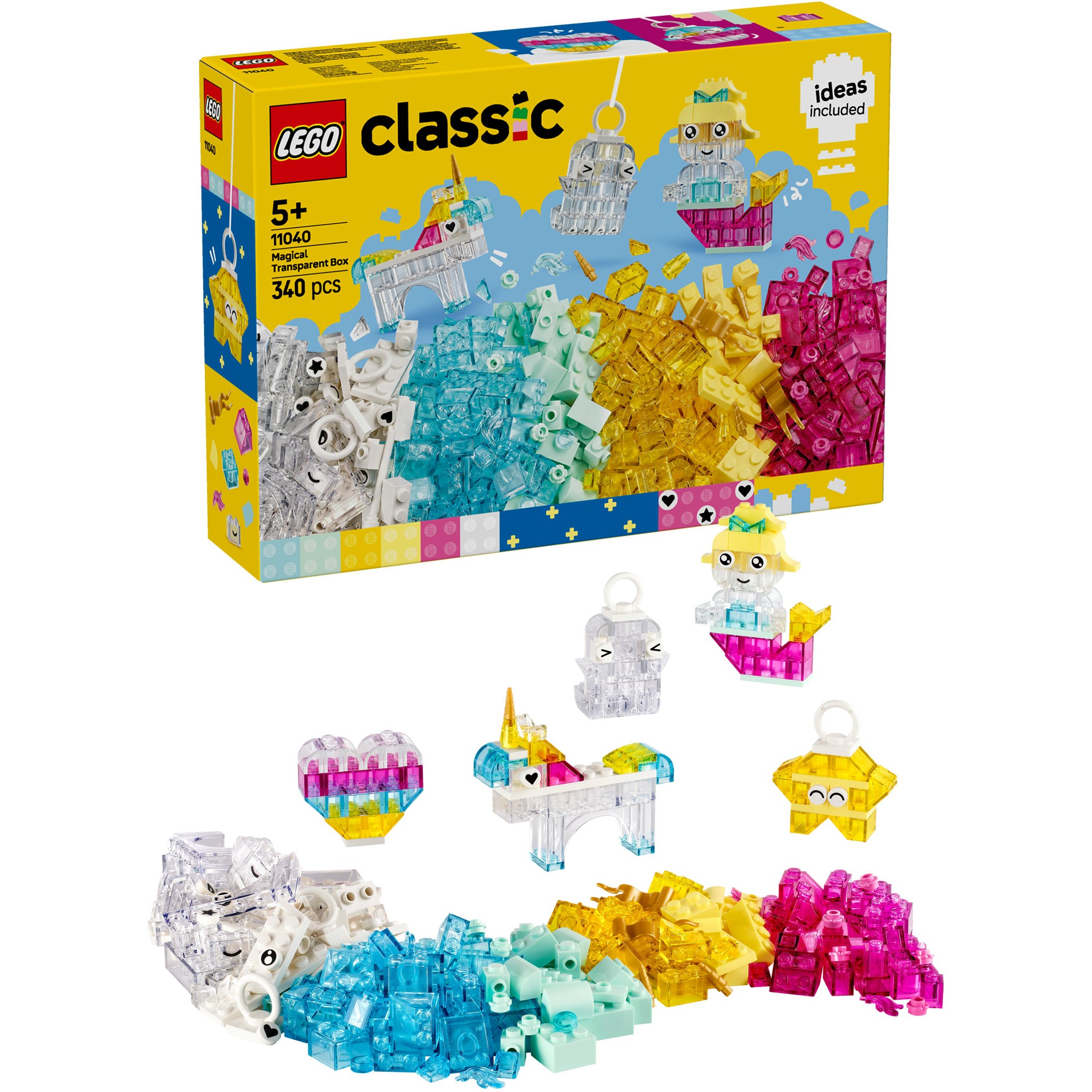 LEGO Classic Magical Transparent Box