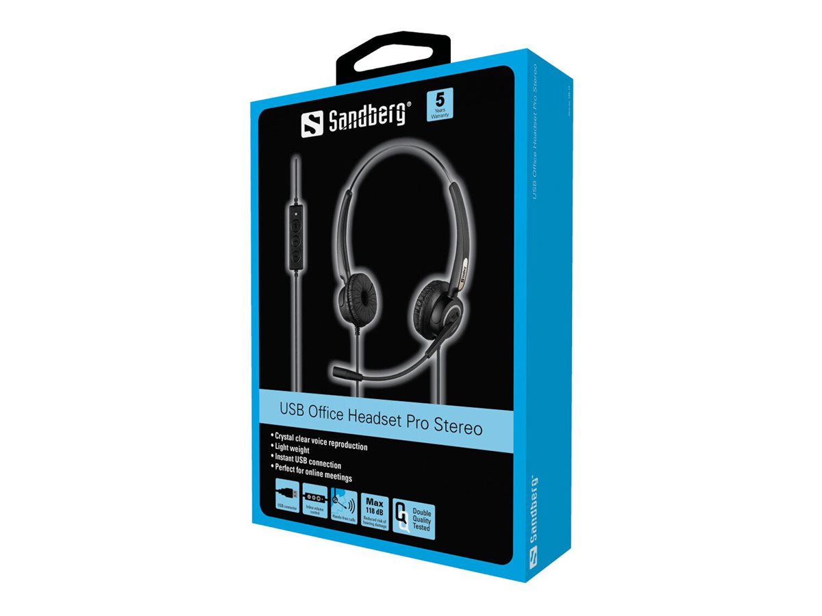 SANDBERG USB Office Headset Pro Stereo
