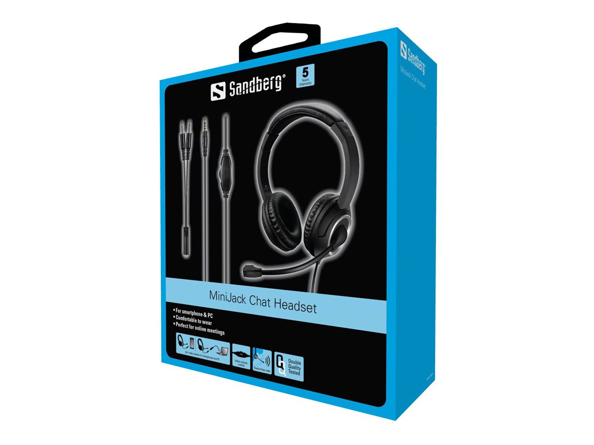 SANDBERG MiniJack Chat Headset